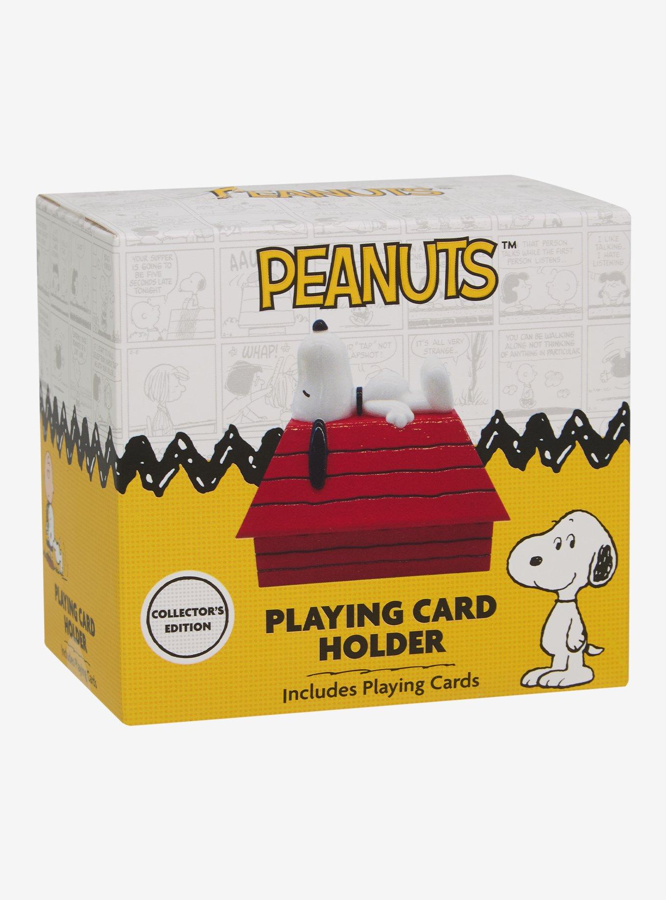 Peanuts Snoopy Doghouse Playing Card Holder & Playing Cards Set, , alternate