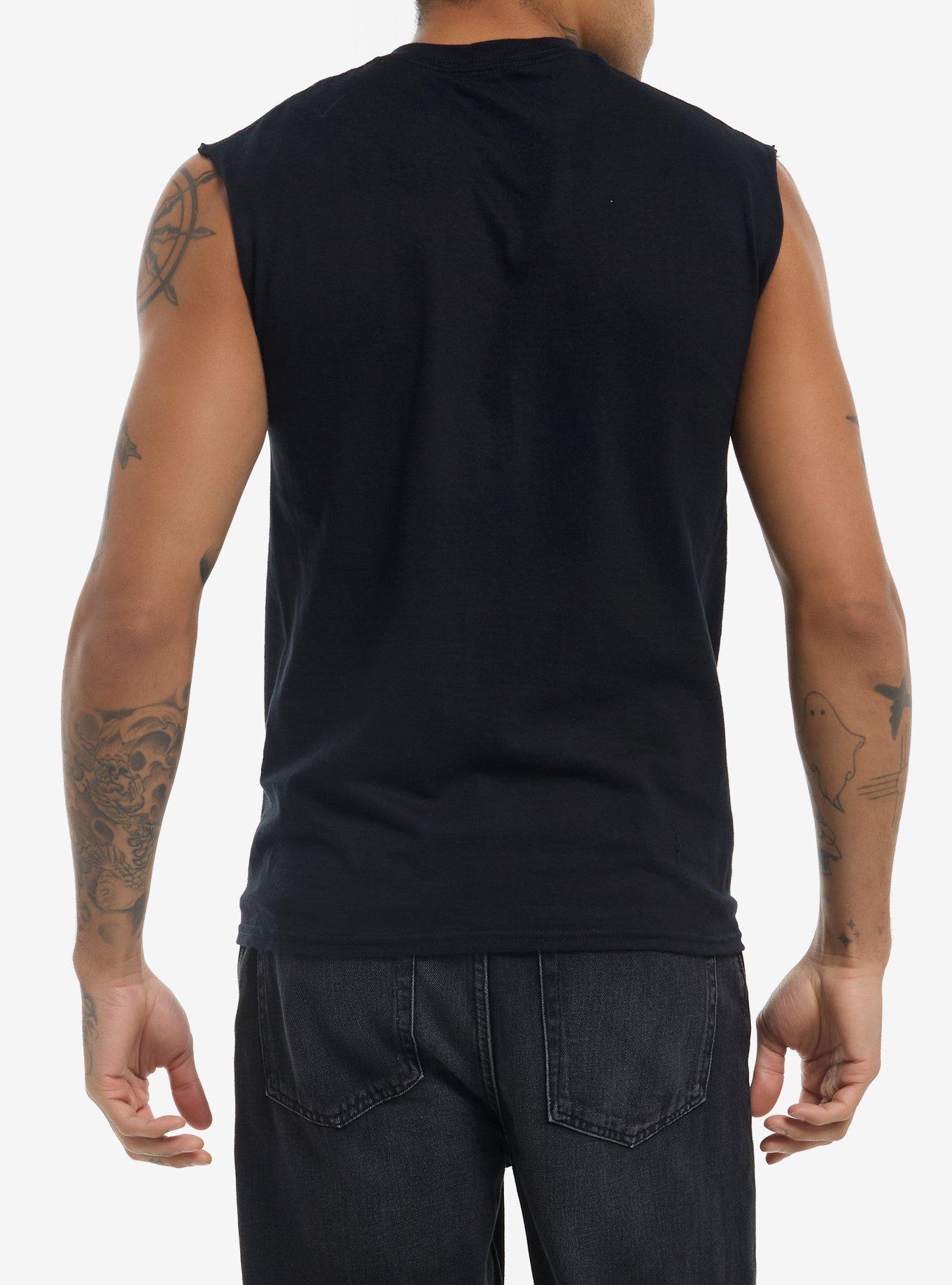 WWE Seth Rollins Muscle Tank Top, BLACK, alternate