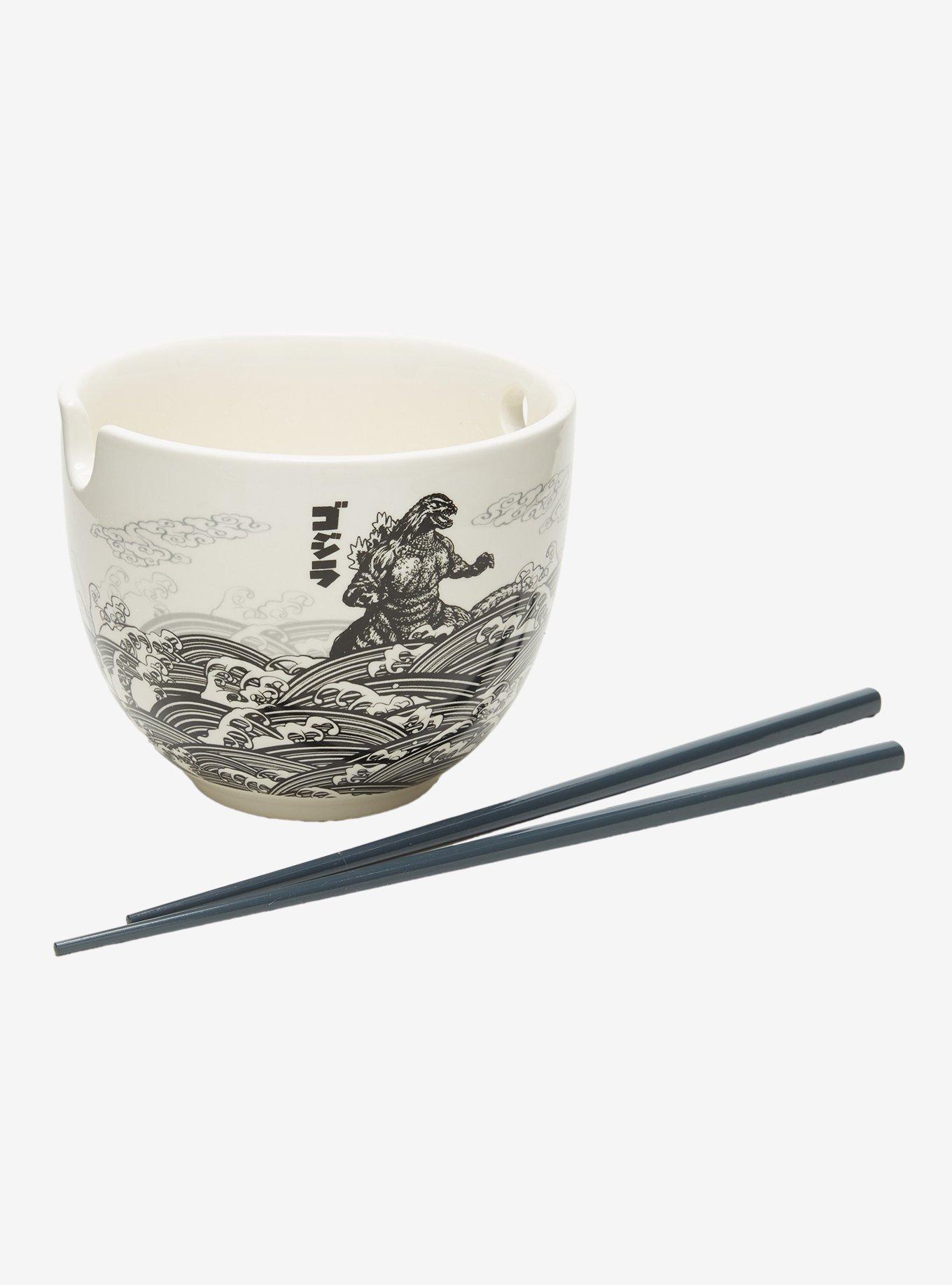 Godzilla Wave Ramen Bowl Set &mdash; BoxLunch Exclusive, , alternate