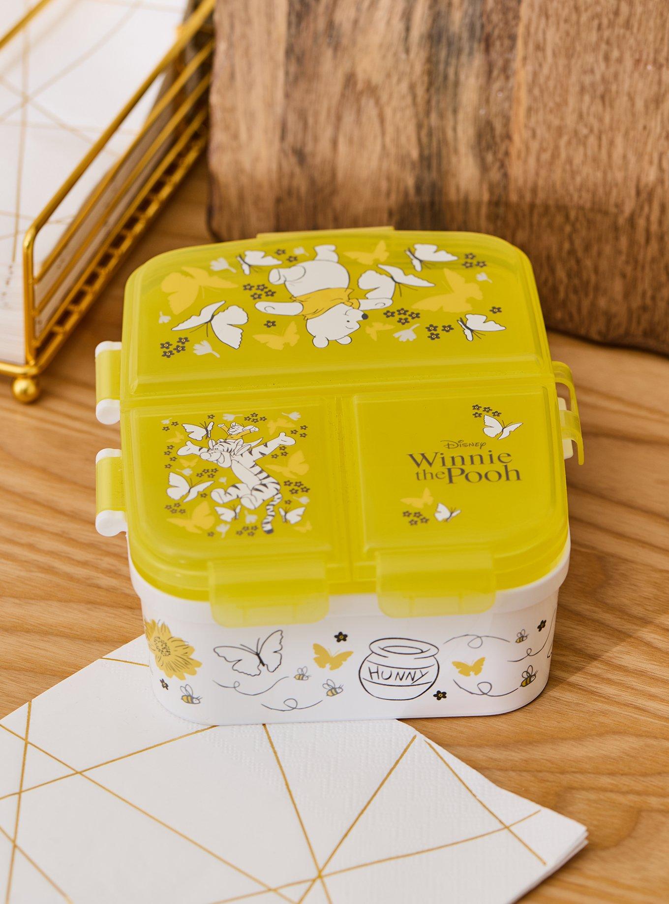 Disney Winnie the Pooh Floral Icons Bento Box - BoxLunch Exclusive, , hi-res