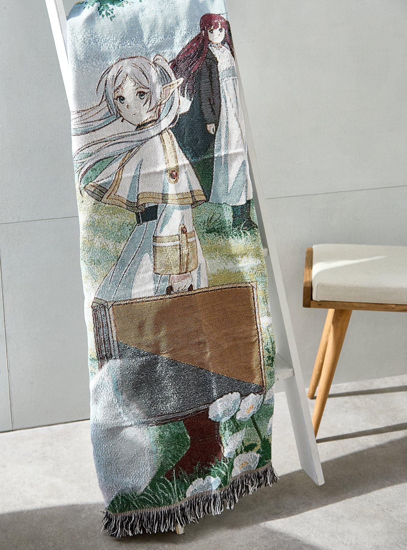 Frieren: Beyond Journey's End Hillside Scene Tapestry Throw - BoxLunch Exclusive, , hi-res