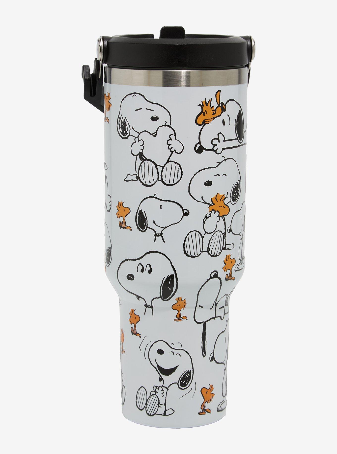 Peanuts Snoopy & Woodstock Travel Straw Tumbler, , hi-res