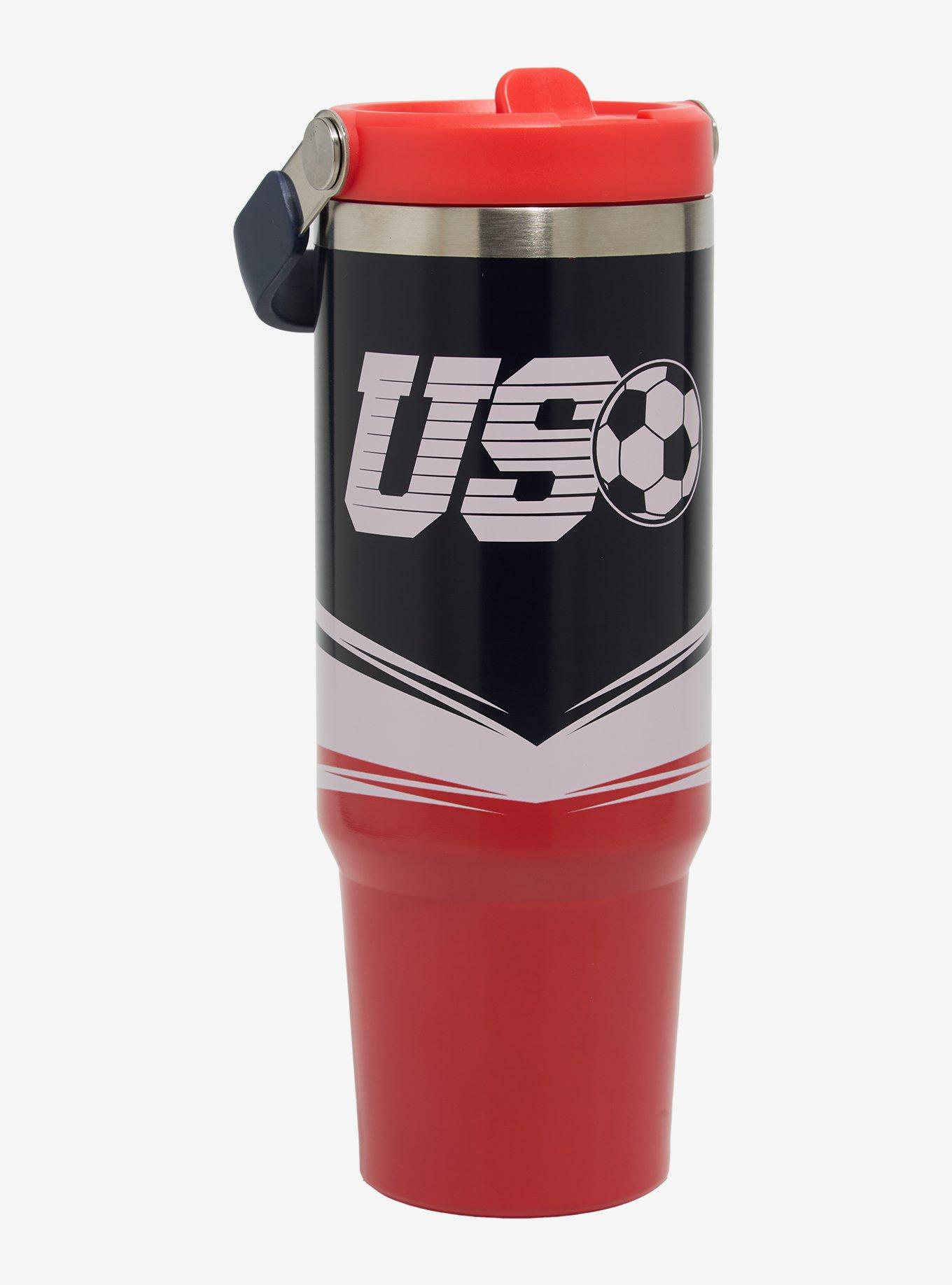Team U.S.A. Travel Straw Tumbler, , hi-res