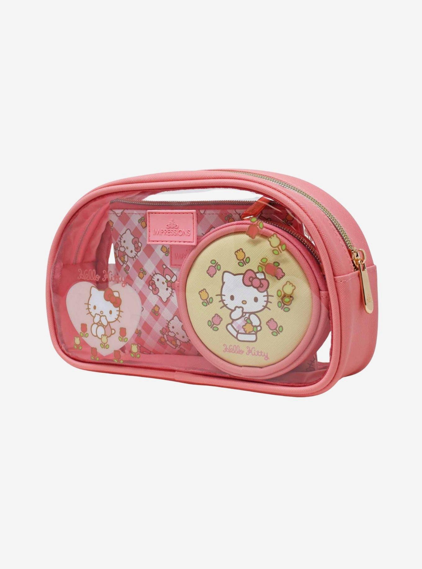 Sanrio Hello Kitty 3-PC Makeup Bag Set, , hi-res