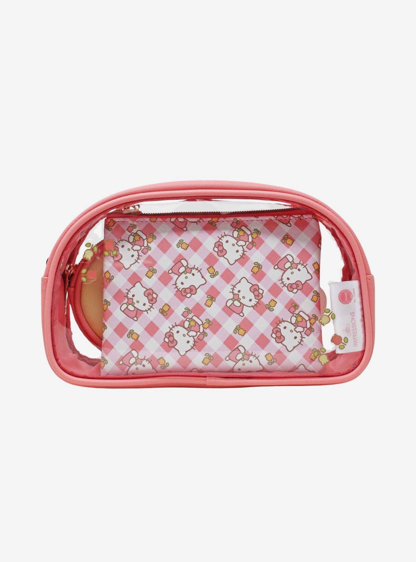 Sanrio Hello Kitty 3-PC Makeup Bag Set, , alternate