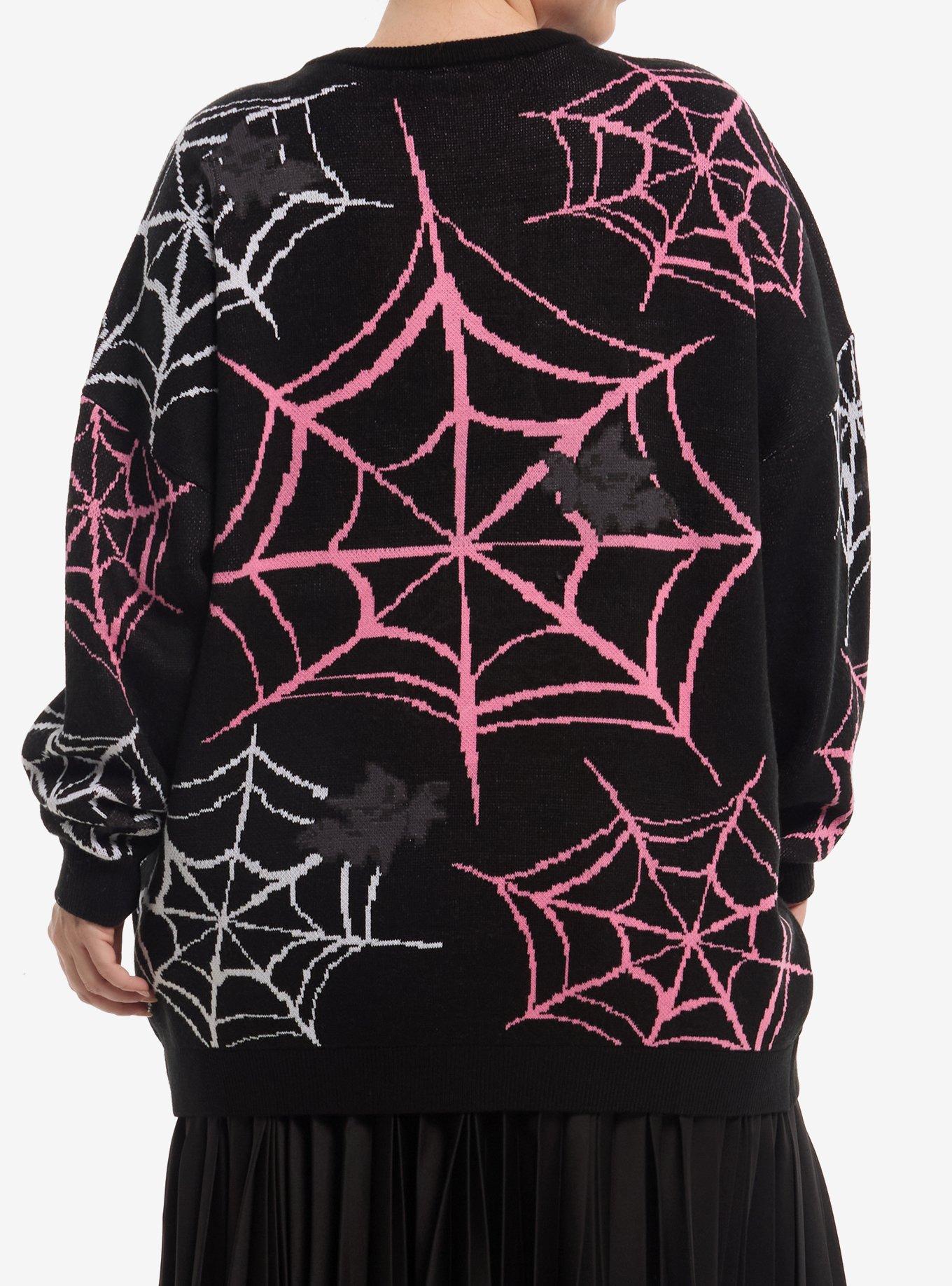 Hello Kitty Skeleton Reaper Girls Sweater Plus Size, , hi-res