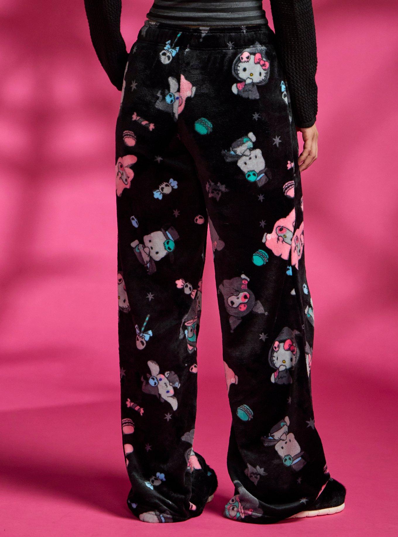 Hello Kitty And Friends Halloween Costumes Fuzzy Pajama Pants, MULTI, alternate - view 3