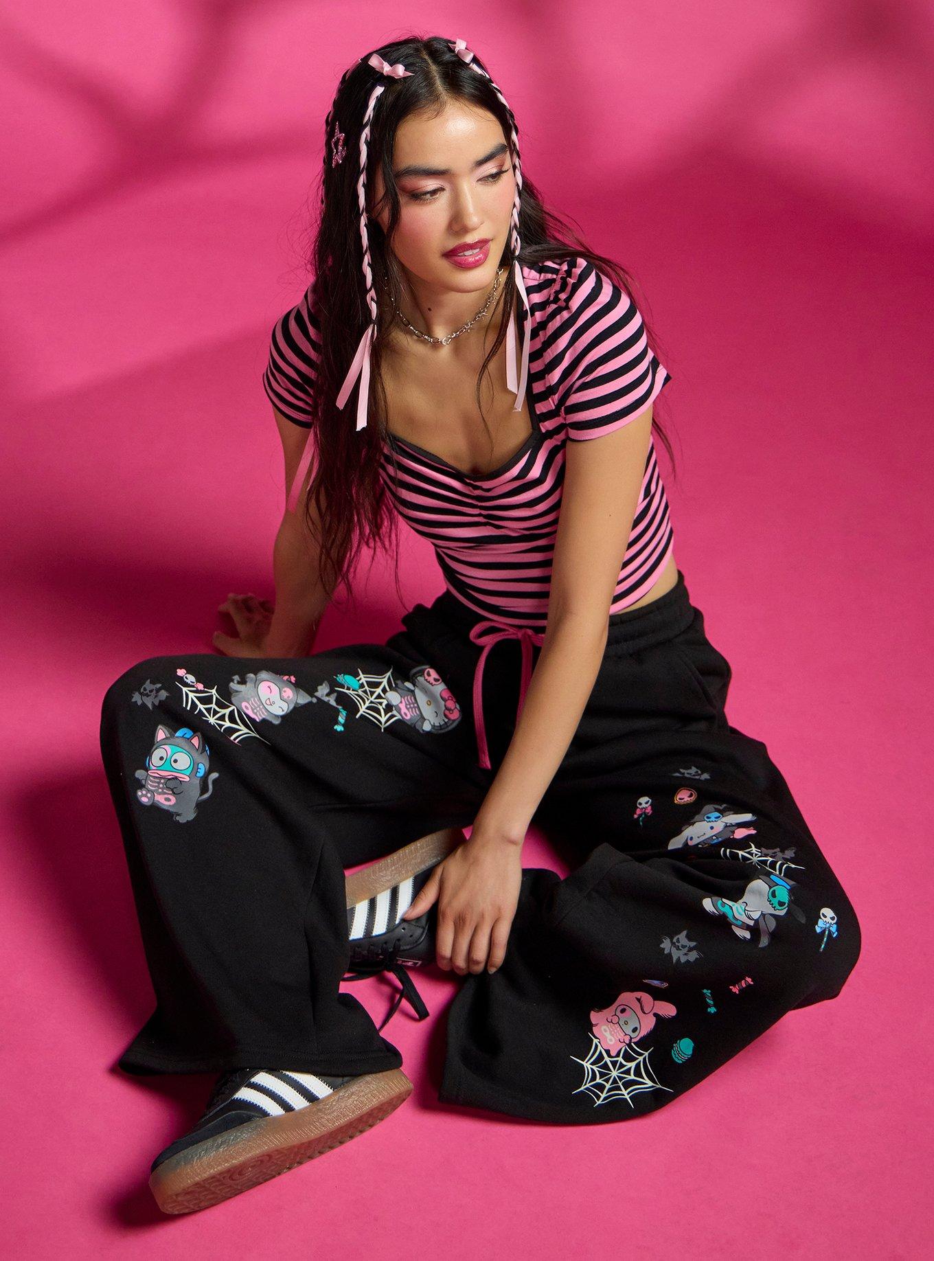 Hello Kitty And Friends Halloween Costumes Wide Leg Sweatpants, , hi-res