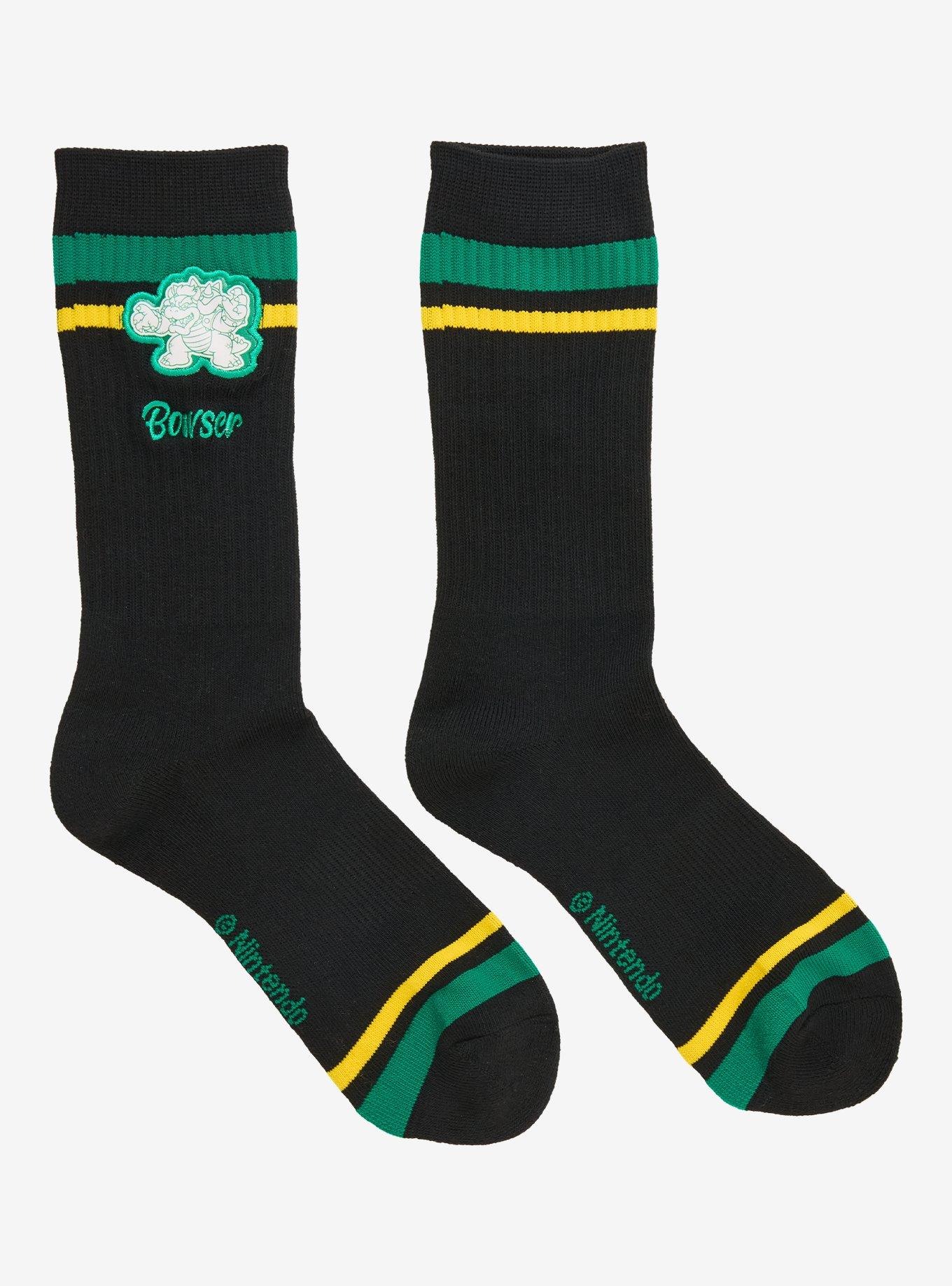 Nintendo Super Mario Bros. Toad Crew Socks &mdash; BoxLunch Exclusive, , hi-res