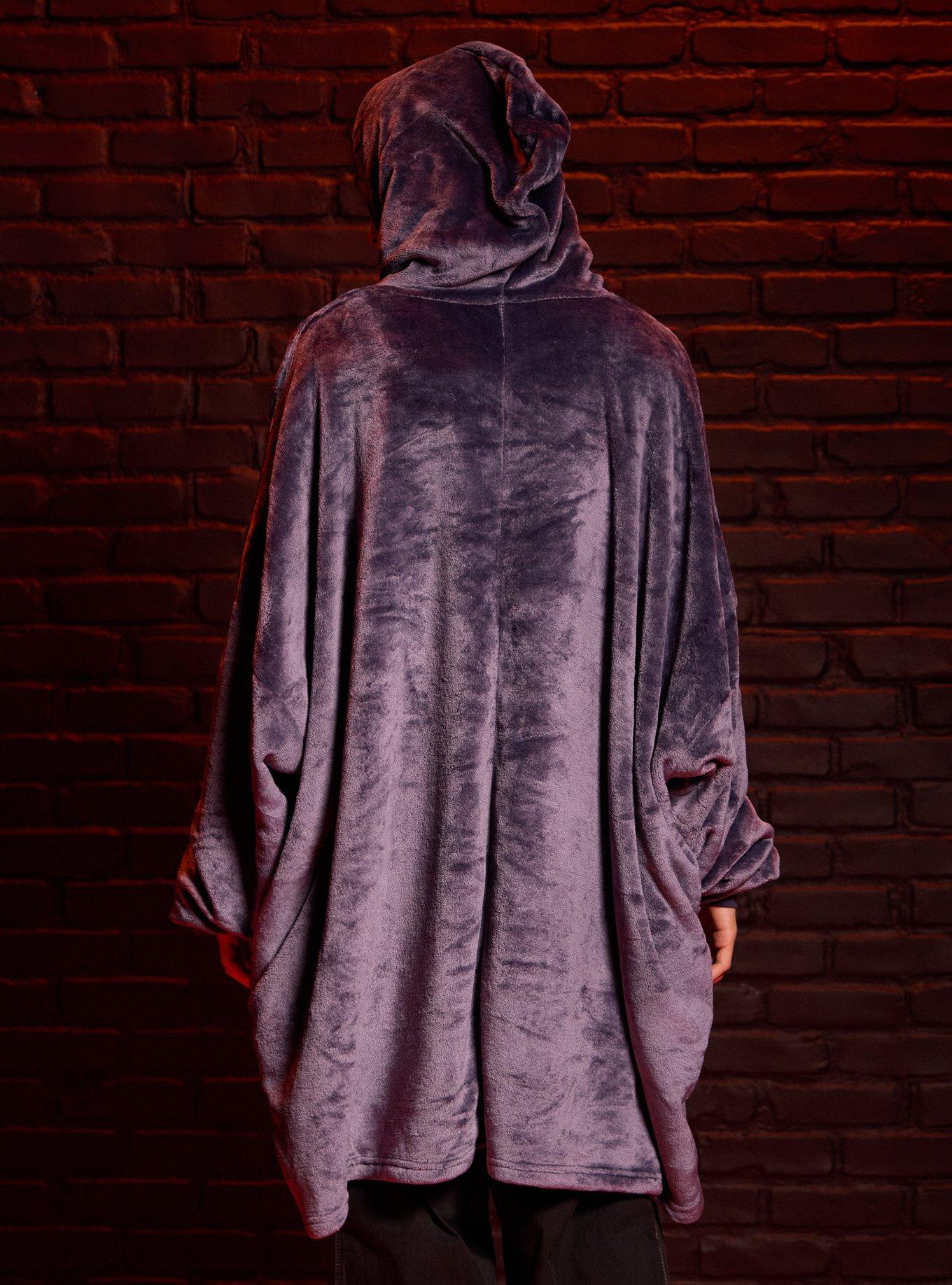 Sonic The Hedgehog Sonic The Werehog Fuzzy Oversized Hoodie, , alternate - view 3