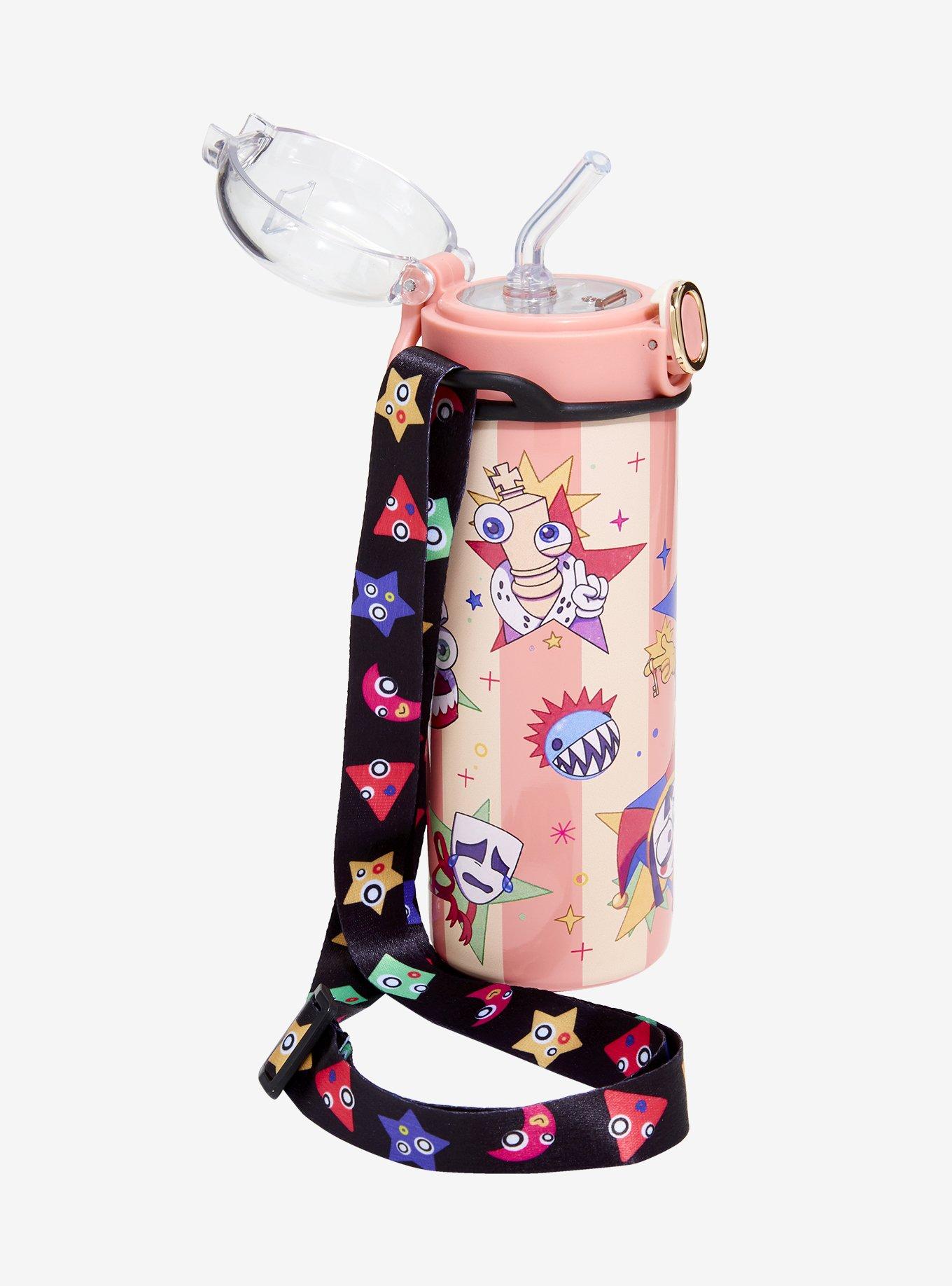 The Amazing Digital Circus Water Bottle With Lanyard, , hi-res