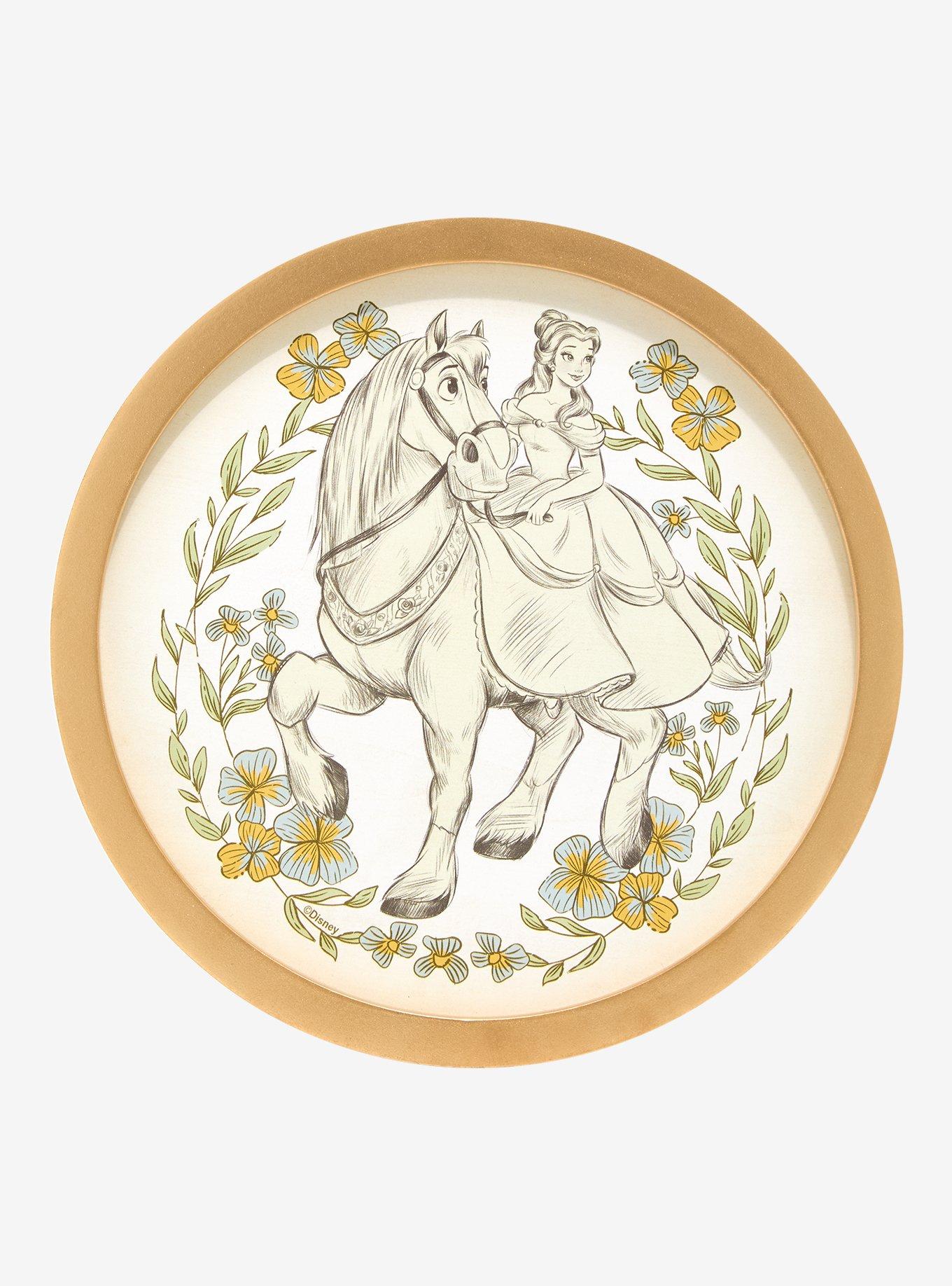 Disney Beauty and the Beast Belle & Philippe Wall Art &mdash; BoxLunch Exclusive, , hi-res