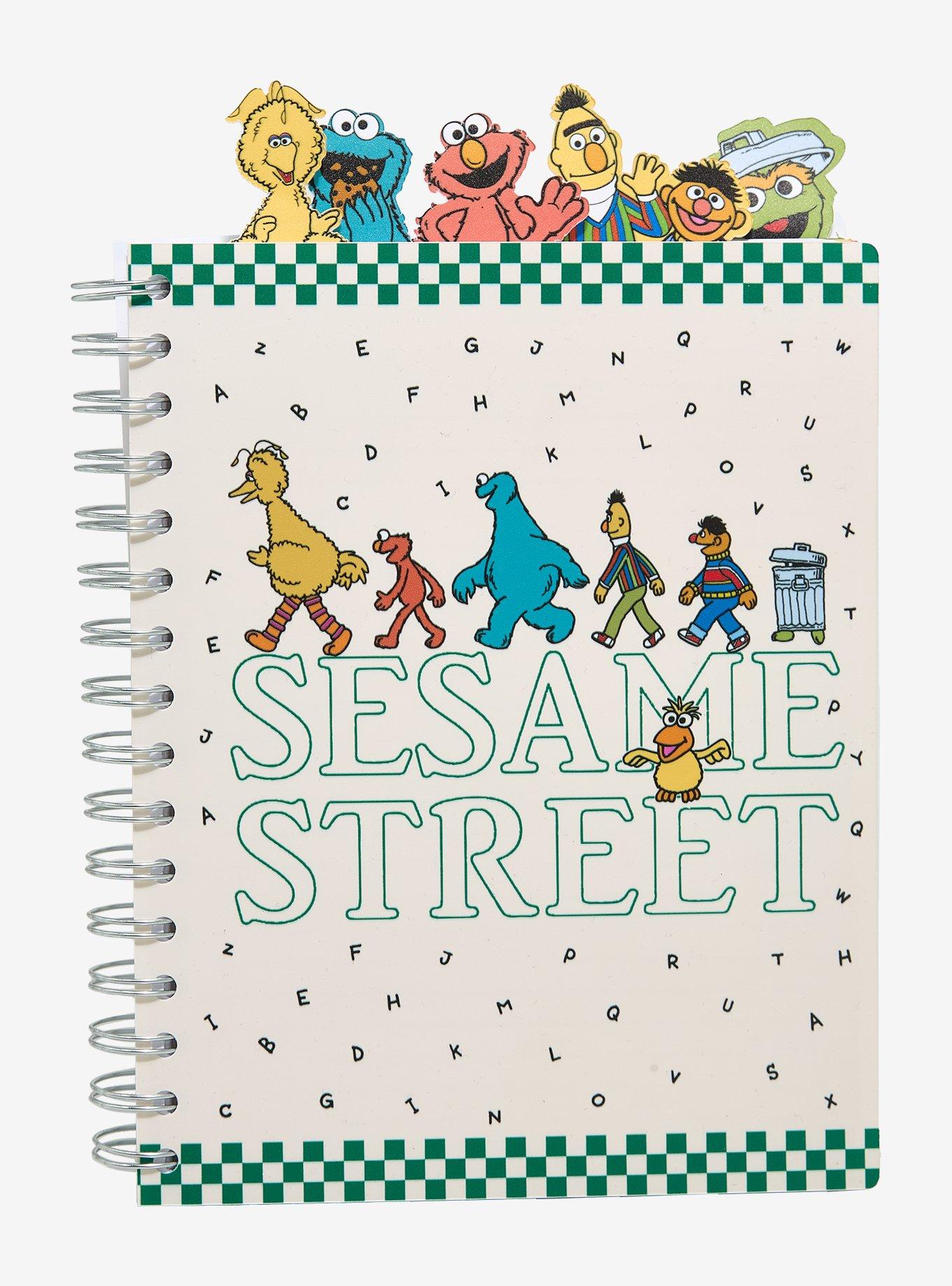 Sesame Street Character Tab Journal - BoxLunch Exclusive, , hi-res