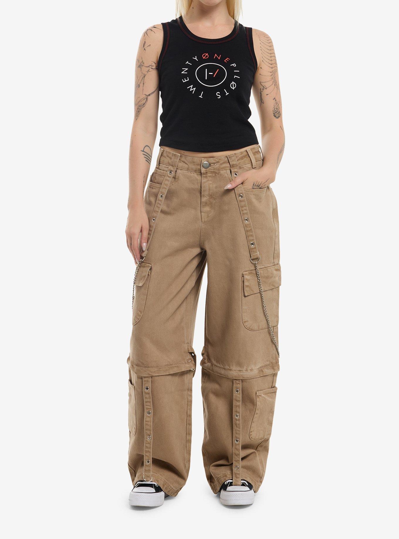 Twenty One Pilots Logo Girls Tank Top, , hi-res