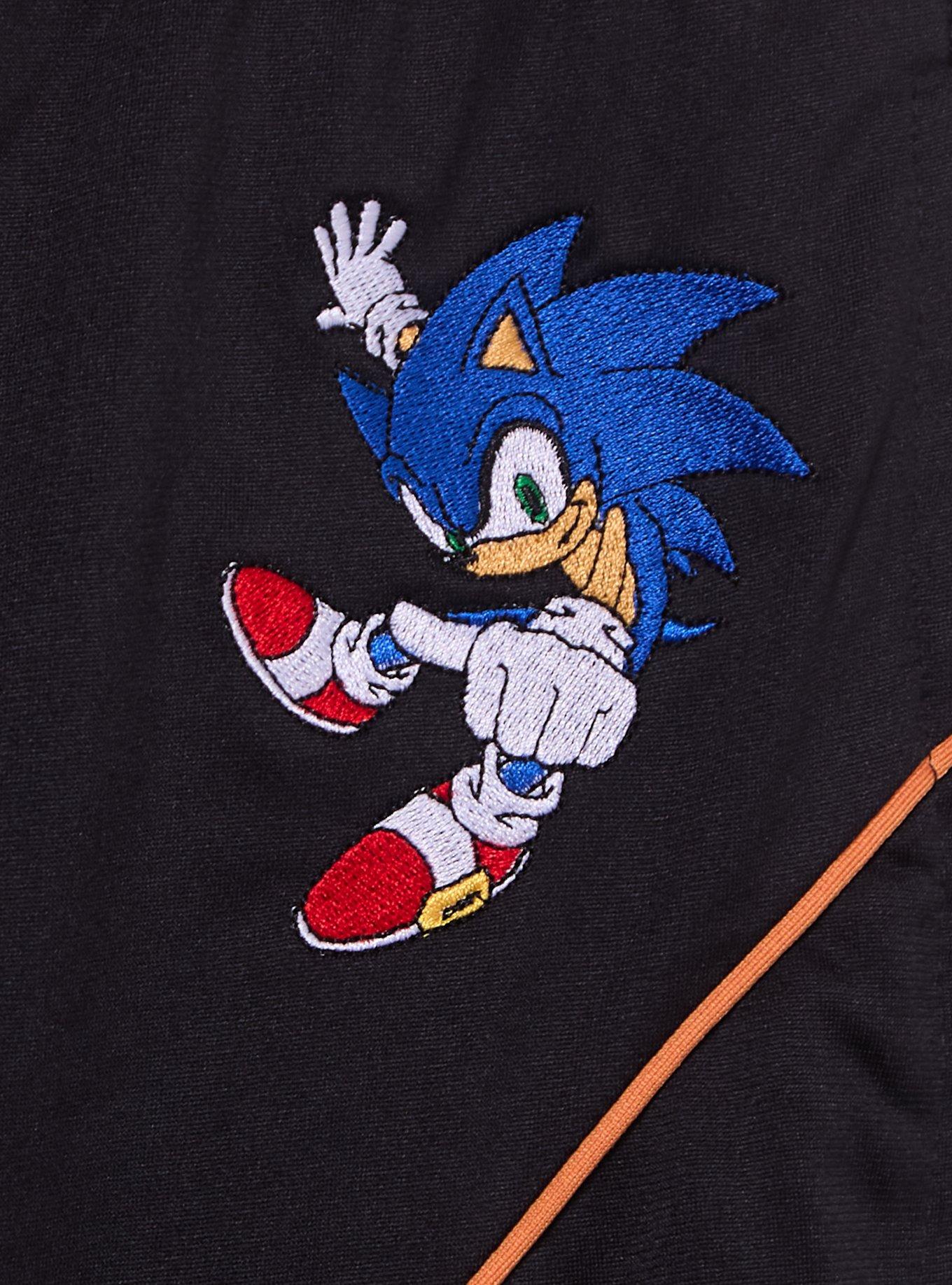 Sonic the Hedgehog Basketball Shorts &mdash; BoxLunch Exclusive, BLUE, alternate - view 3