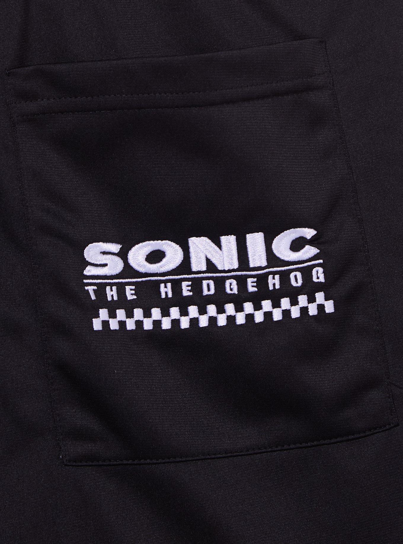 Sonic the Hedgehog Basketball Shorts &mdash; BoxLunch Exclusive, BLUE, alternate - view 4