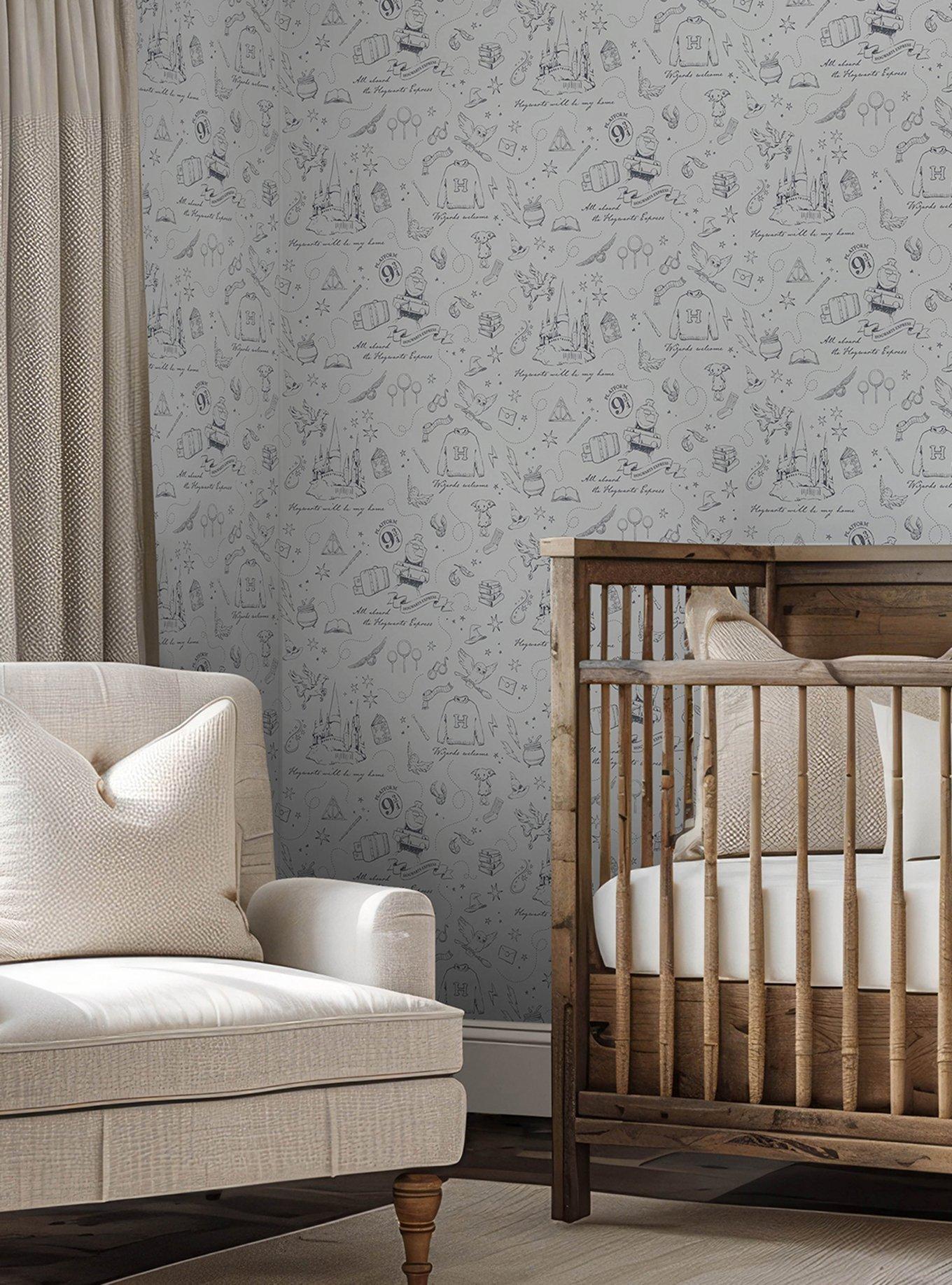 Harry Potter Magical Moments Trail Grey Wallpaper, , hi-res