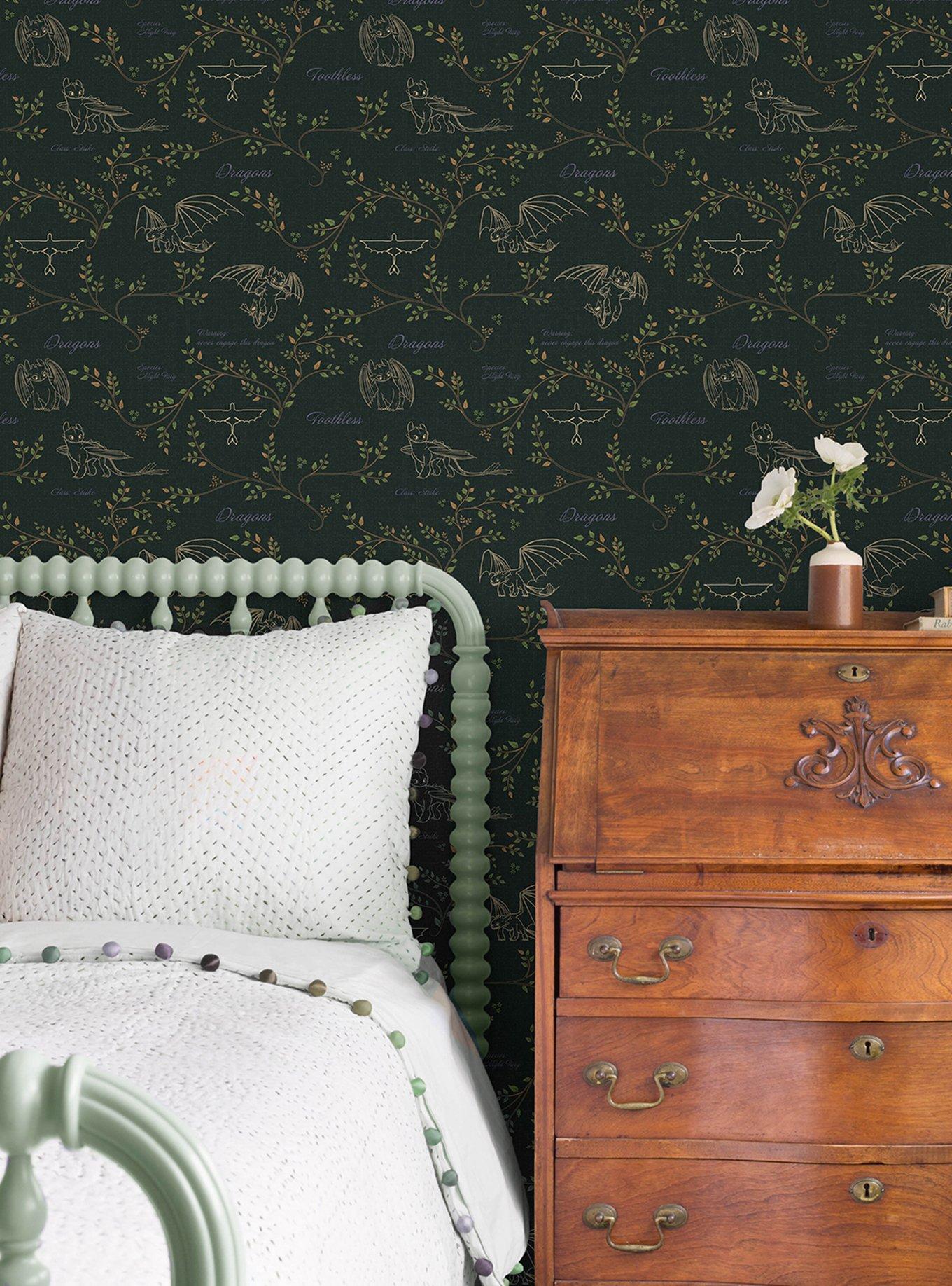 How to Train Your Dragon Toothless Radical Nature Green Wallpaper, , hi-res