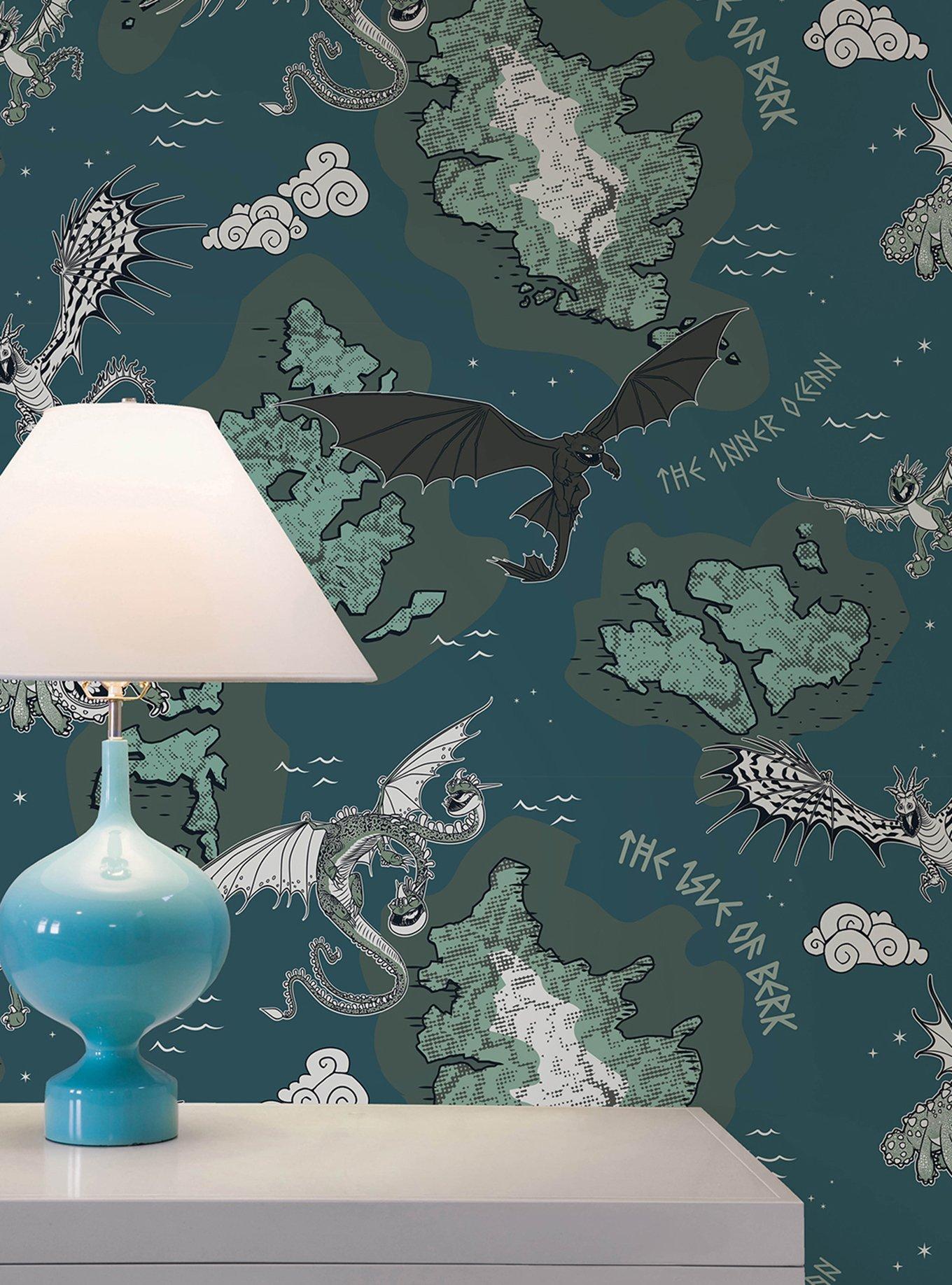 How to Train Your Dragon Isle of Berk Blue Wallpaper, , alternate