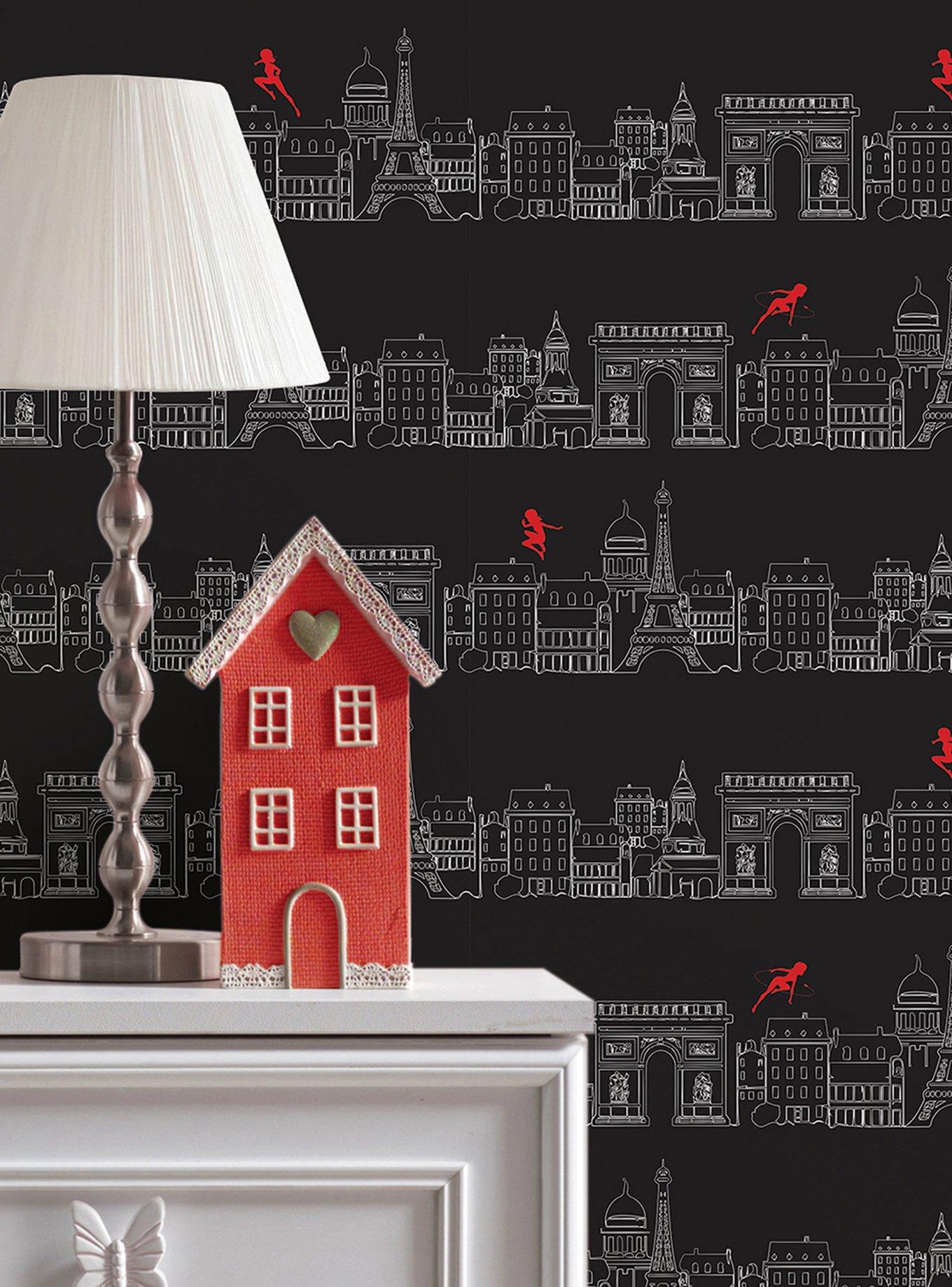 Miraculous: Tales of Ladybug & Cat Noir Charming Paris Black Wallpaper, , alternate