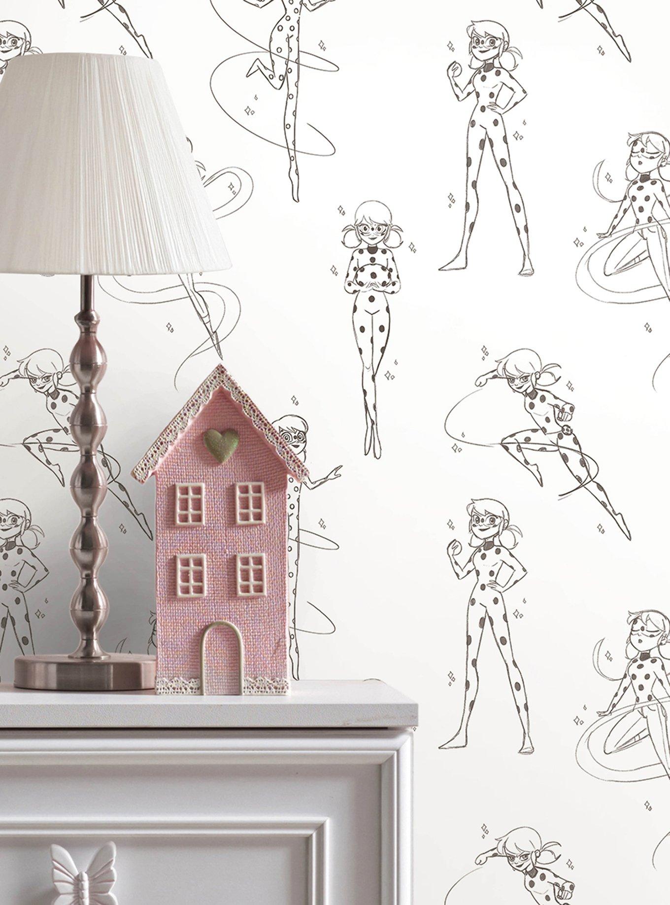 Miraculous: Tales of Ladybug & Cat Noir Sketch Charcoal Wallpaper, , alternate