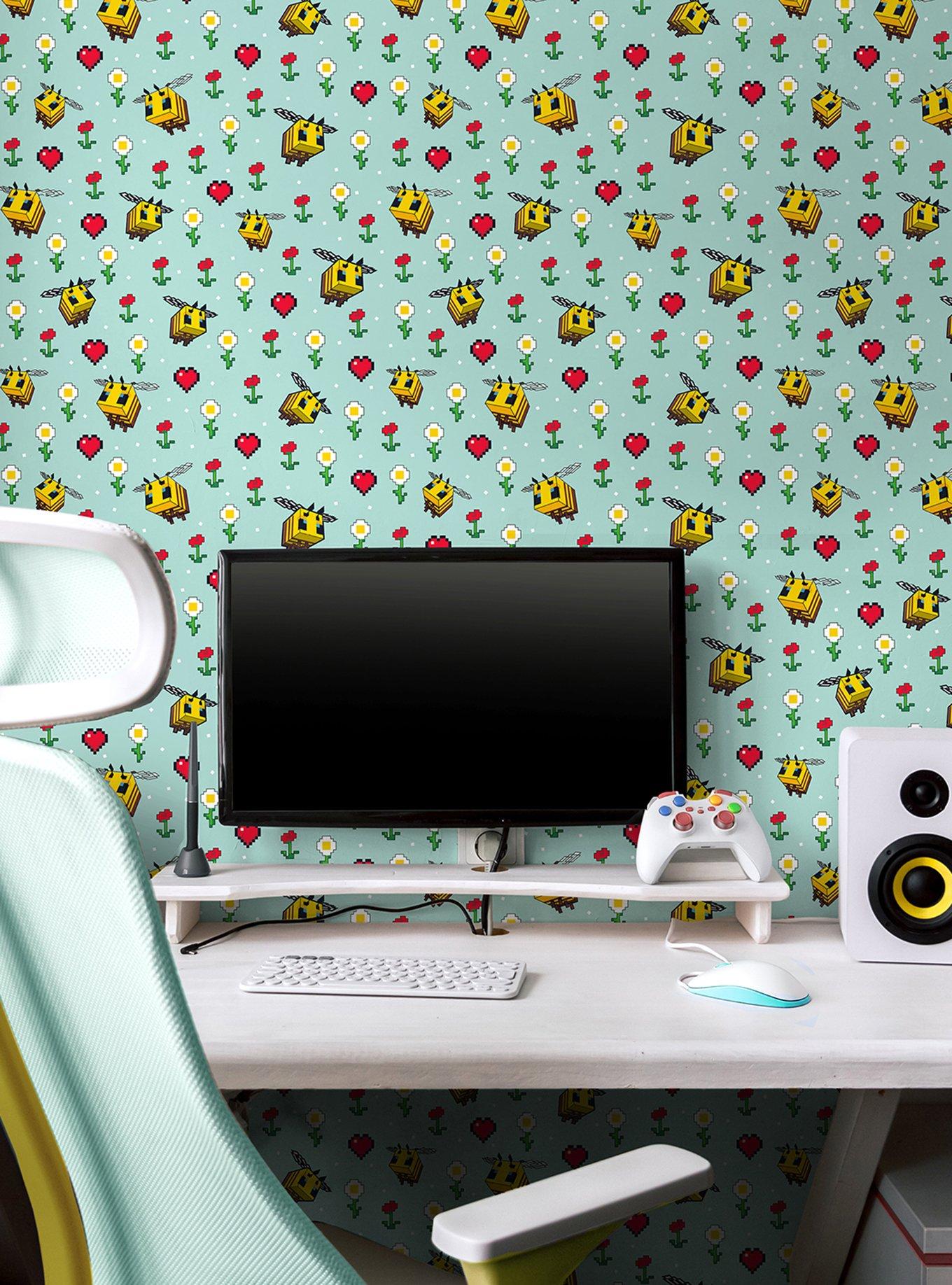 Minecraft Busy Bee Wallpaper, , hi-res