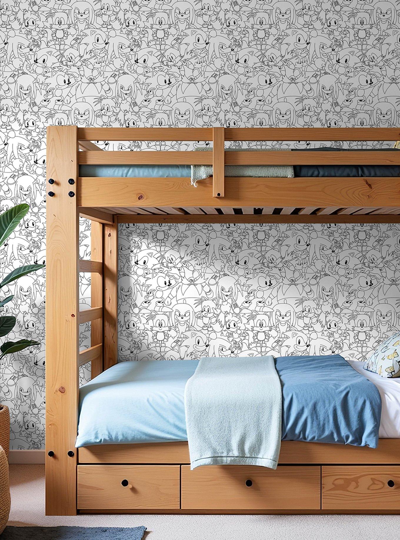 Sonic The Hedgehog Line Art Wallpaper, , hi-res