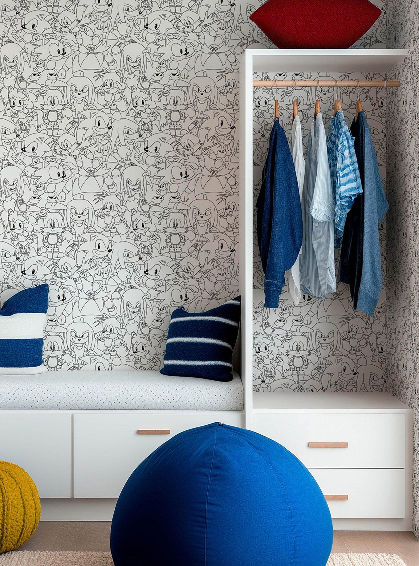 Sonic The Hedgehog Line Art Wallpaper, , alternate