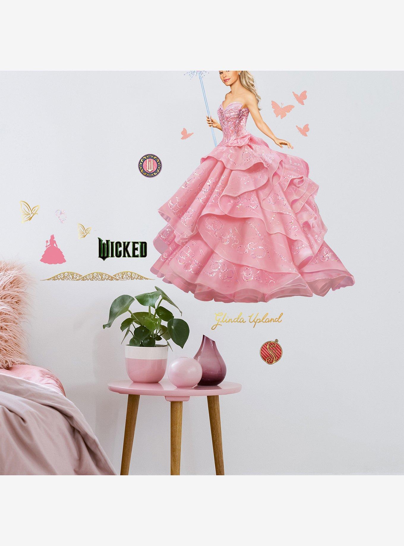 Wicked Glinda Pink Wall Decals, , alternate