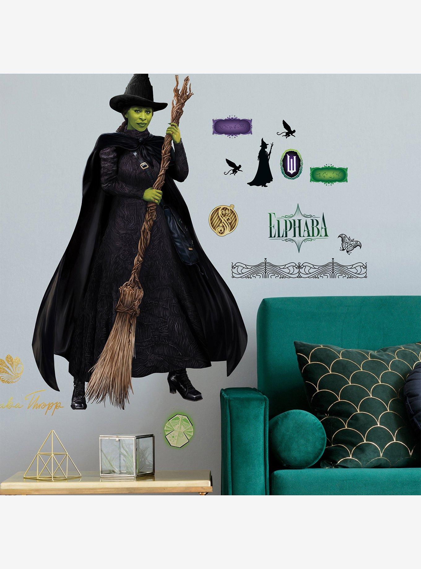 Wicked Elphaba Green Wall Decals, , hi-res