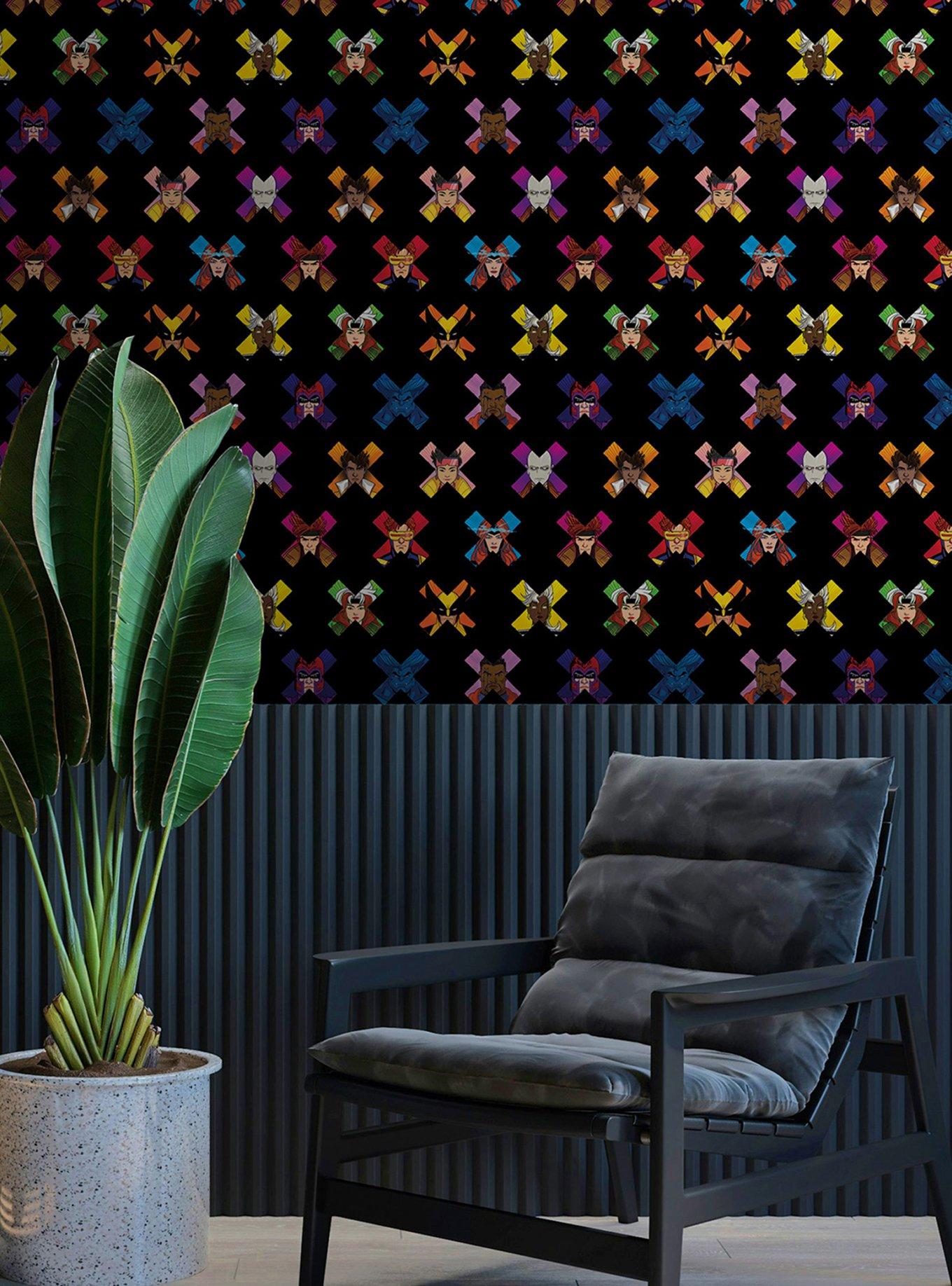 Marvel X-Men '97 Faces Black Wallpaper, , alternate