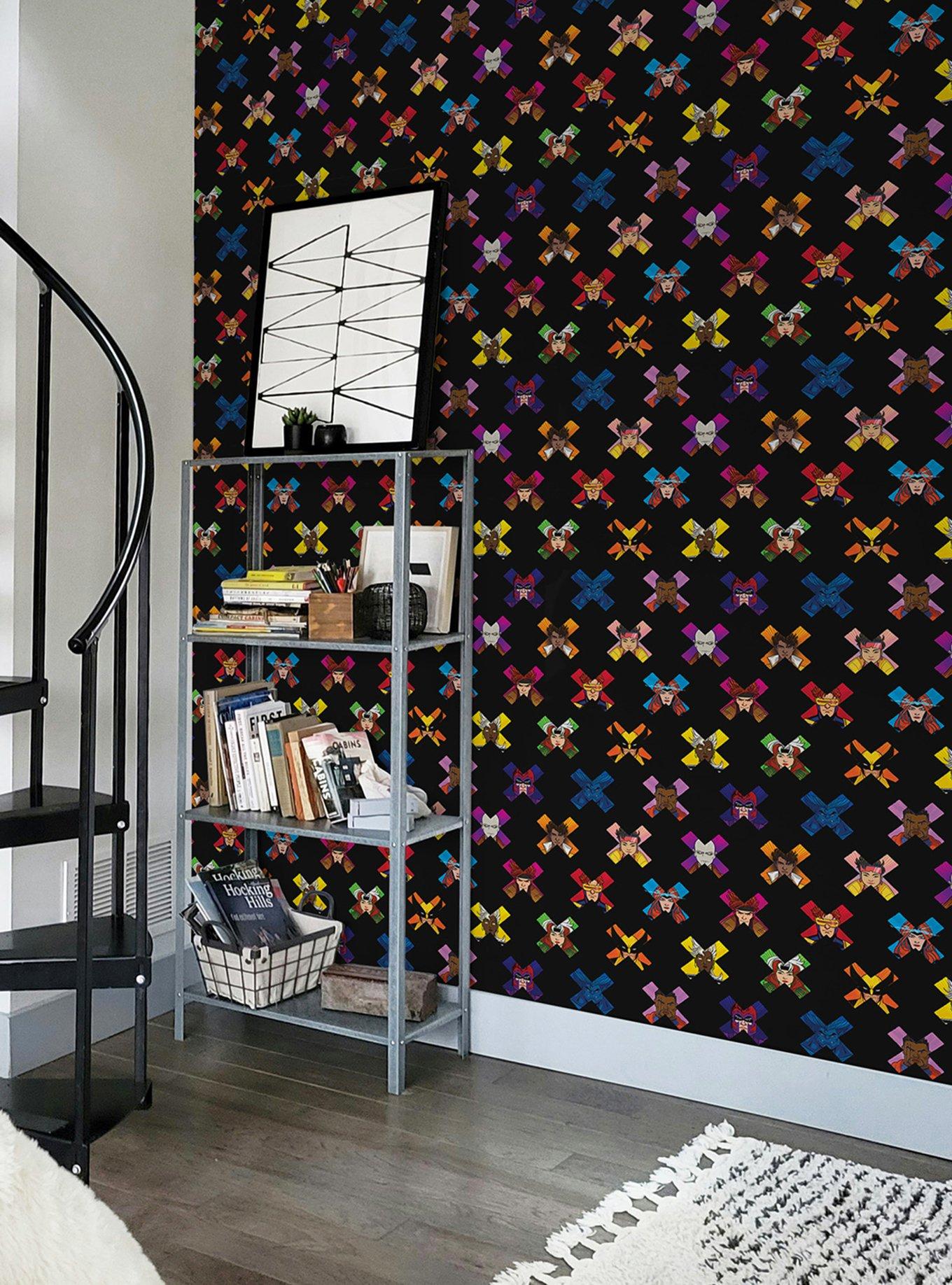 Marvel X-Men '97 Faces Black Wallpaper, , alternate