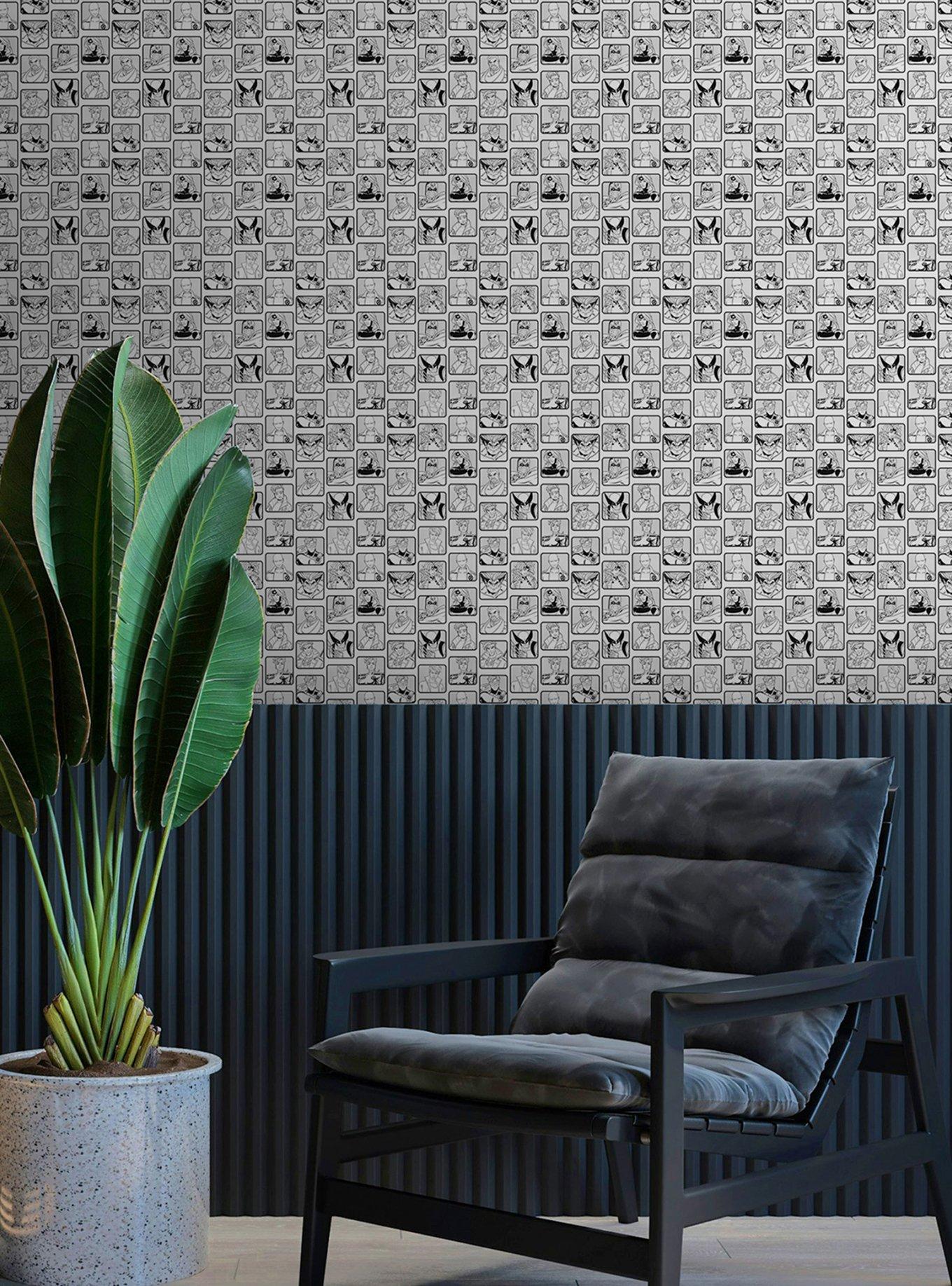 Marvel X-Men '97 Comic Cast Black and White Wallpaper, , alternate