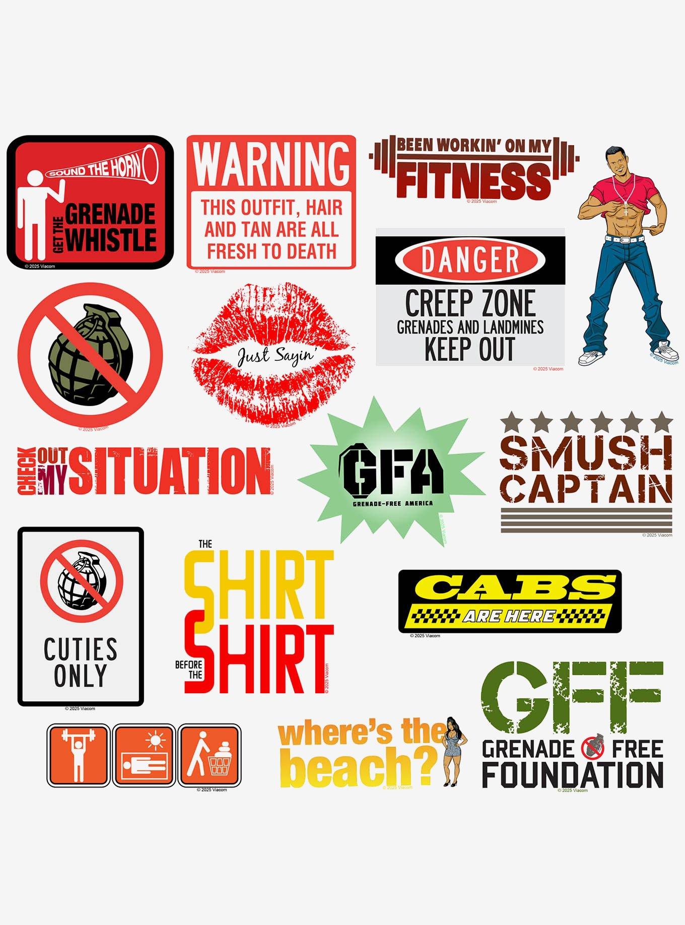 Jersey Shore Variety Miscellaneous 100ct Sticker Pack, , alternate