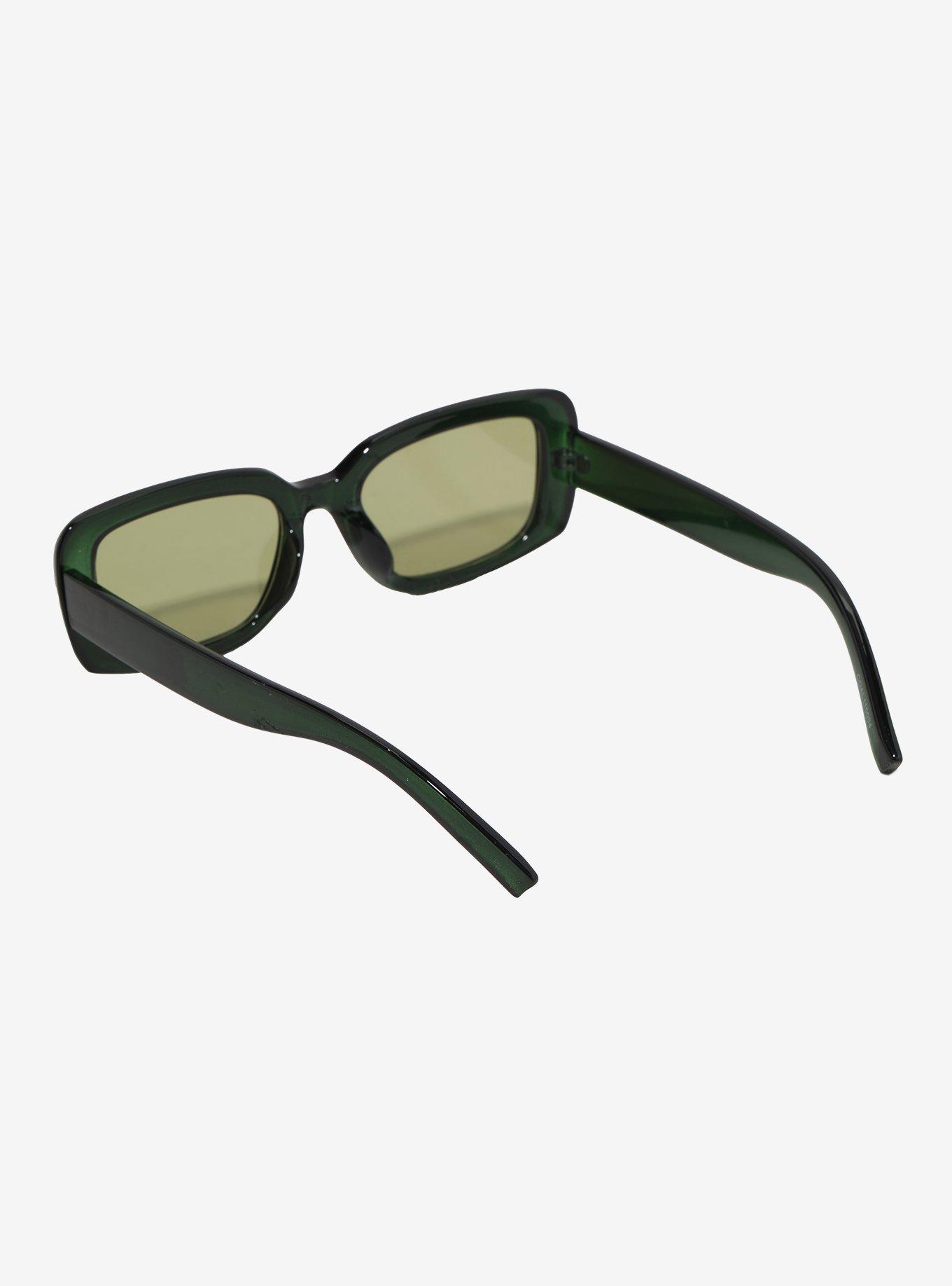 Coal Green Tint Square Sunglasses, , hi-res