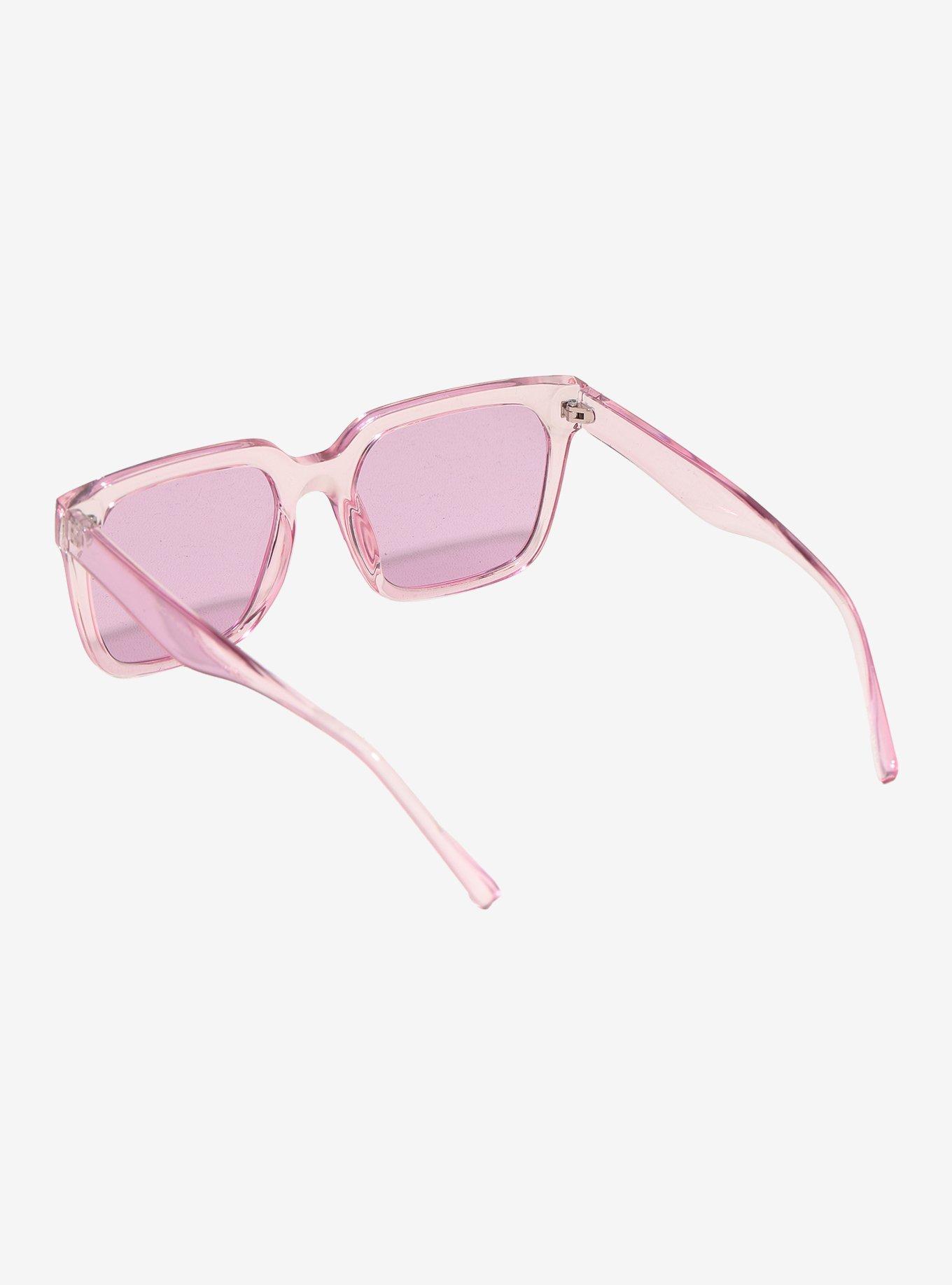 Blance Lilac Square Sunglasses, , hi-res