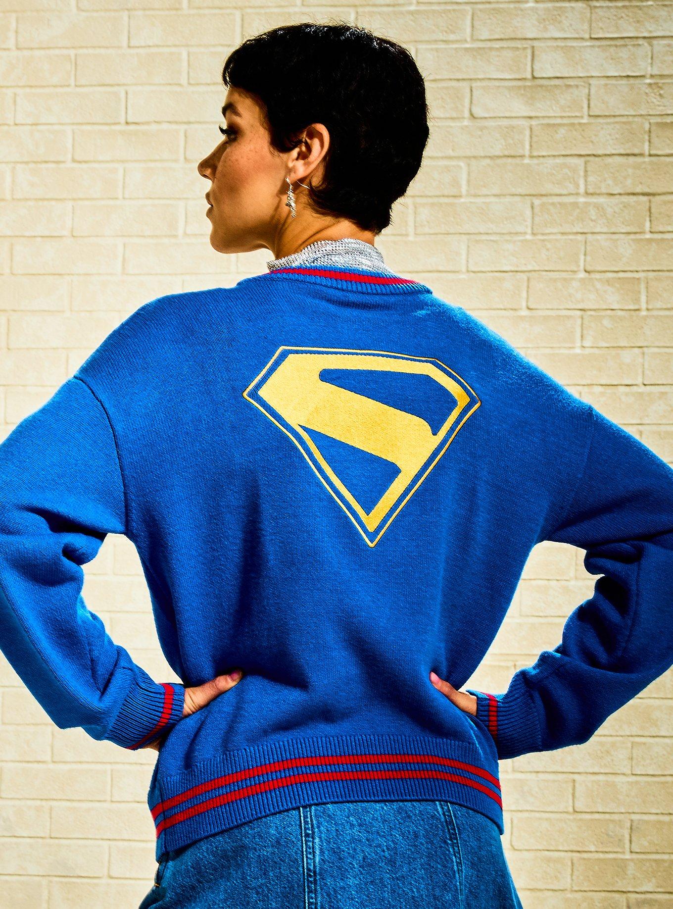 Her Universe DC Comics Supergirl Badges Cardigan Her Universe Exclusive, , hi-res