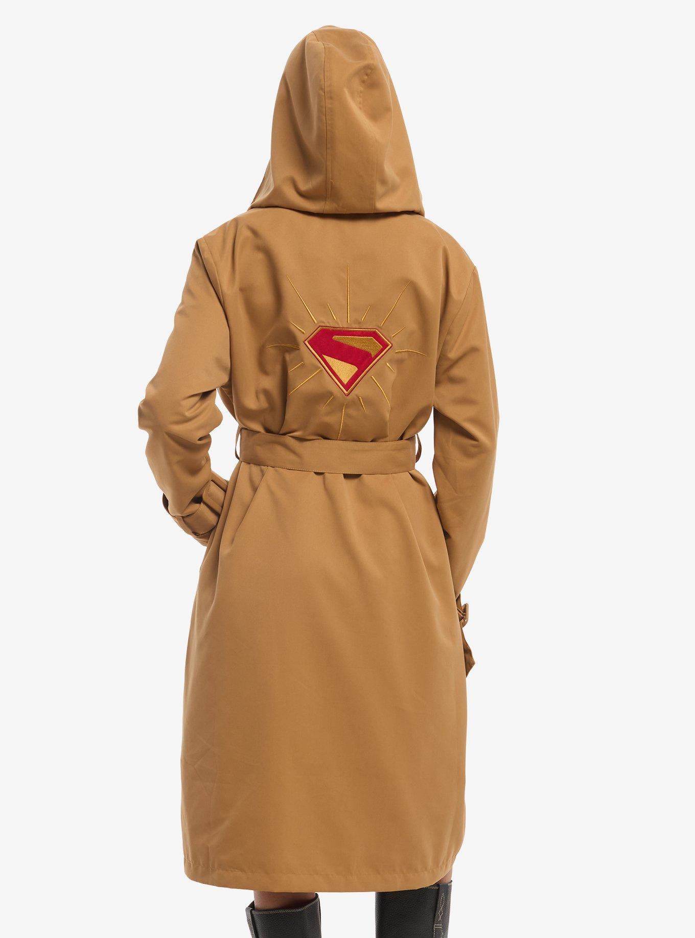 Her Universe DC Comics Supergirl Kara Trench Coat Her Universe Exclusive, , hi-res