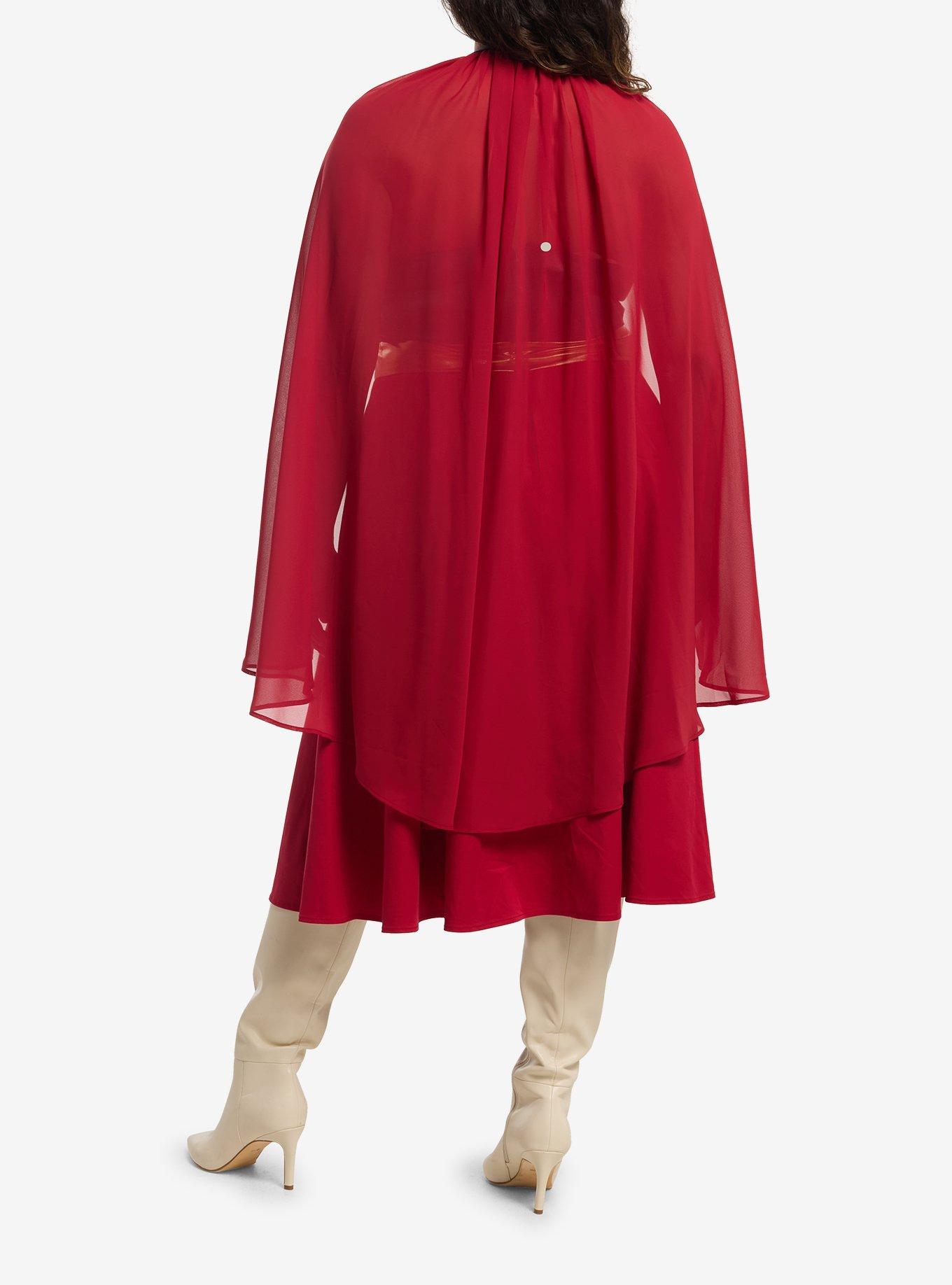 Her Universe DC Comics Supergirl Plus Size Dress with Removable Cape Her Universe Exclusive, , hi-res