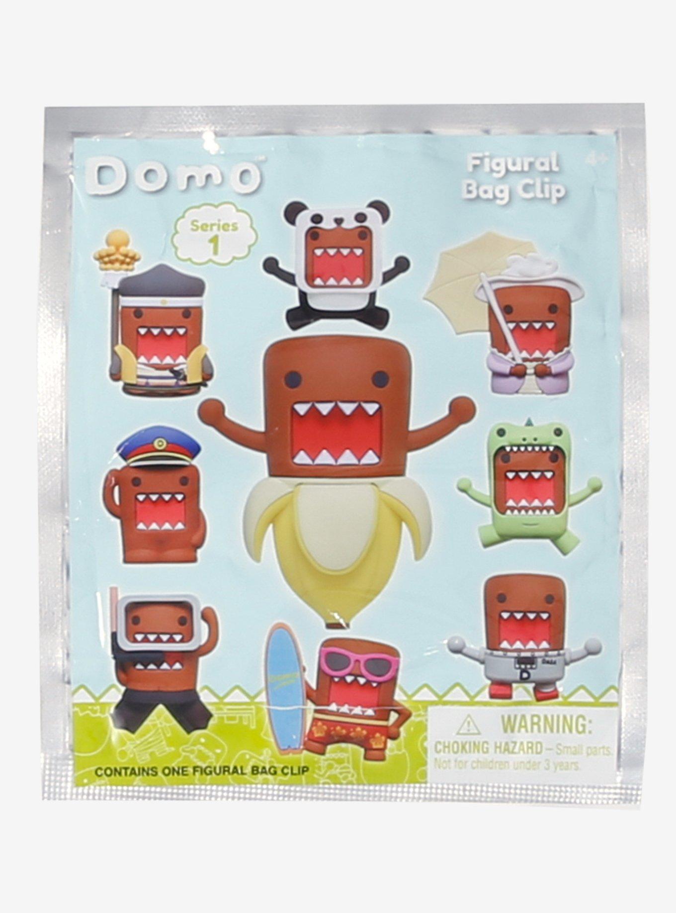 Domo Series 1 Blind Bag Figural Bag Clip, , hi-res