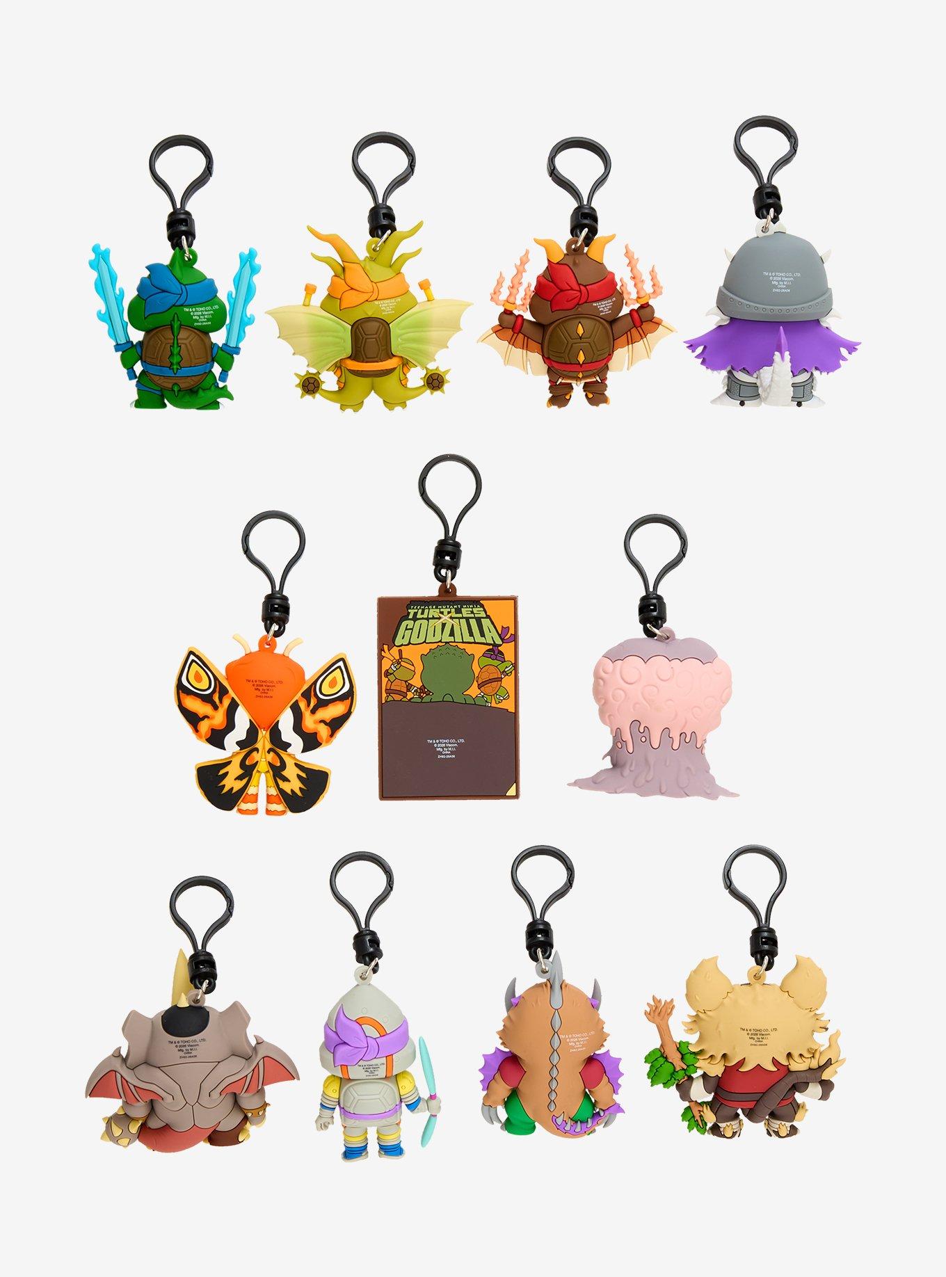 Teenage Mutant Ninja Turtles X Godzilla Blind Bag Figural Bag Clip, , hi-res