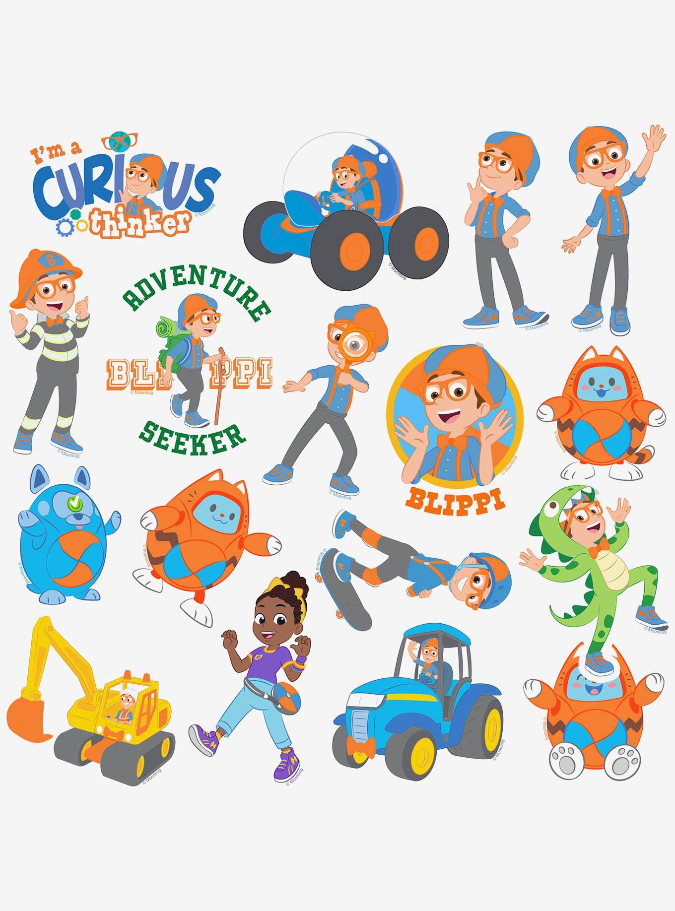 Blippi Variety Miscellaneous 100ct Sticker Pack, , alternate