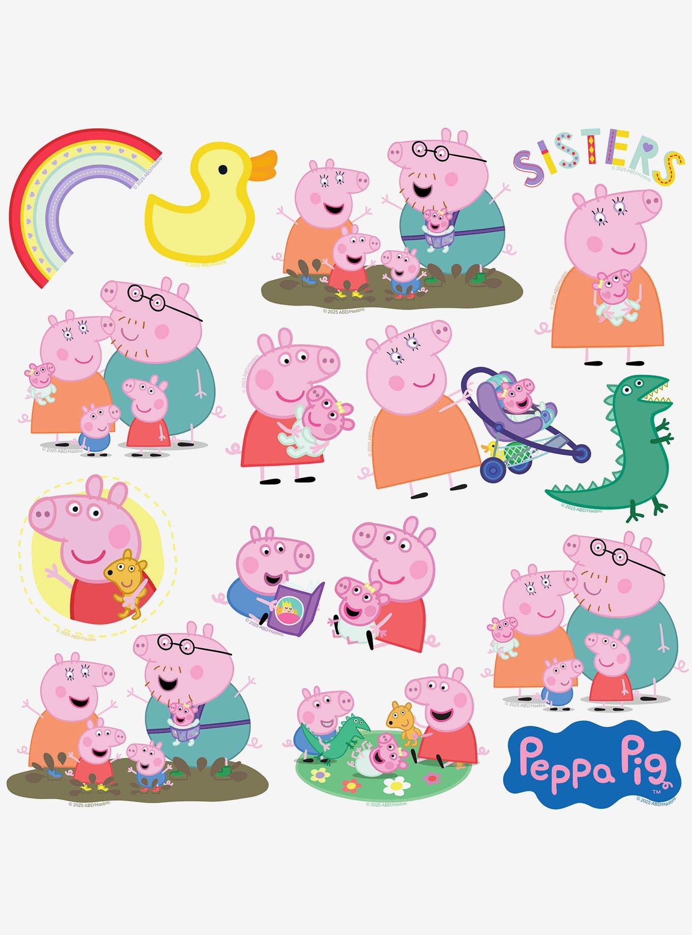 Peppa Pig New Family Miscellaneous 100ct Sticker Pack, , alternate