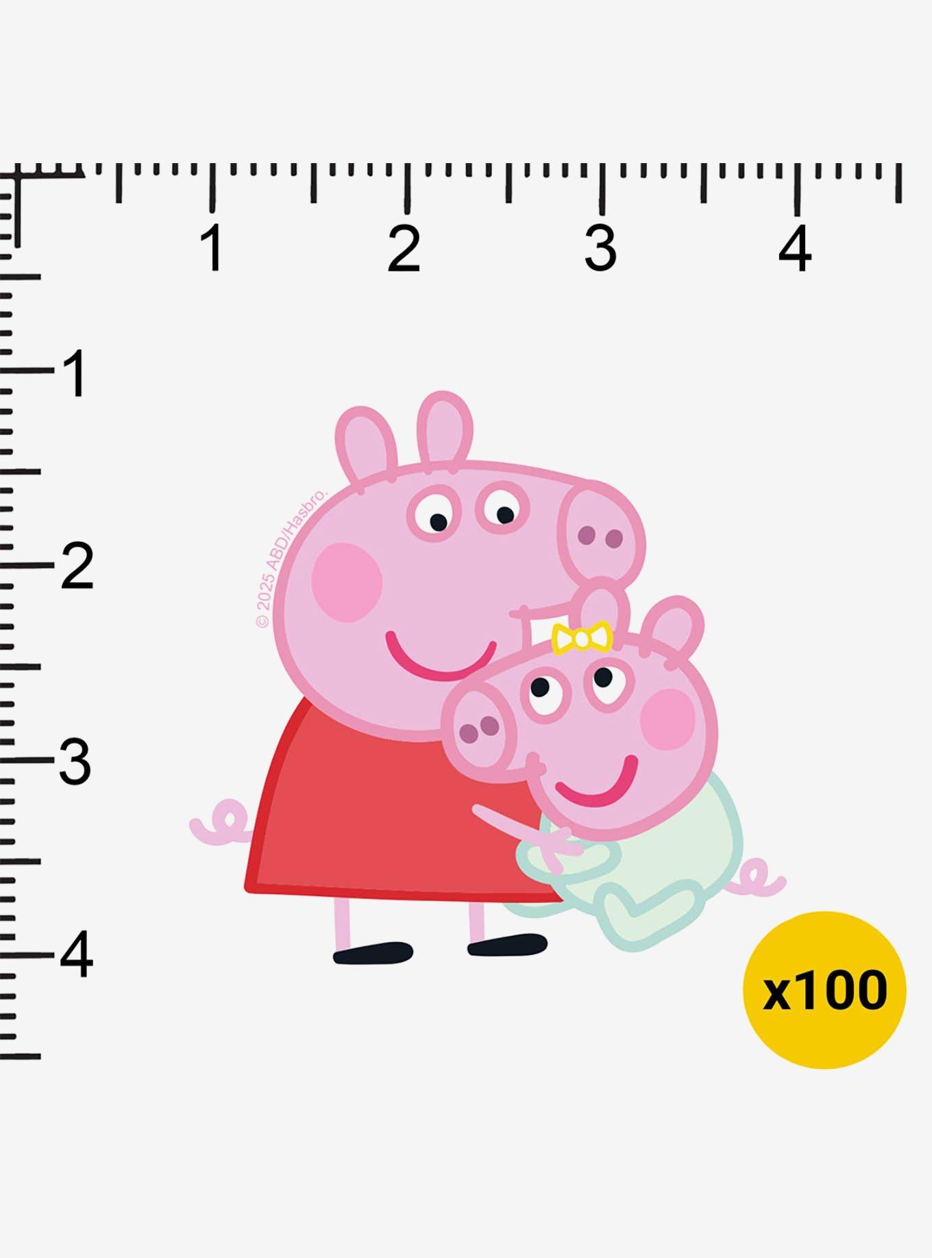 Peppa Pig Evie Pig Miscellaneous 100ct Sticker Pack, , alternate