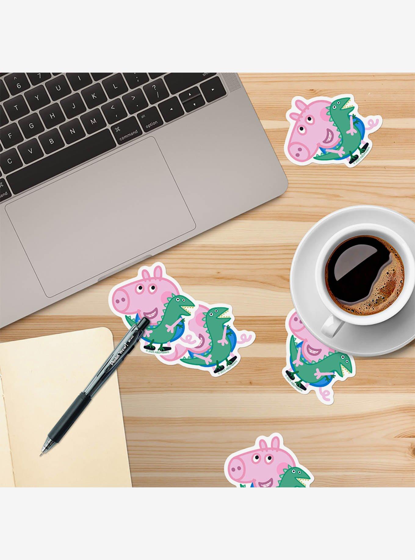 Peppa Pig George Pig Dino Toy Miscellaneous 100ct Sticker Pack