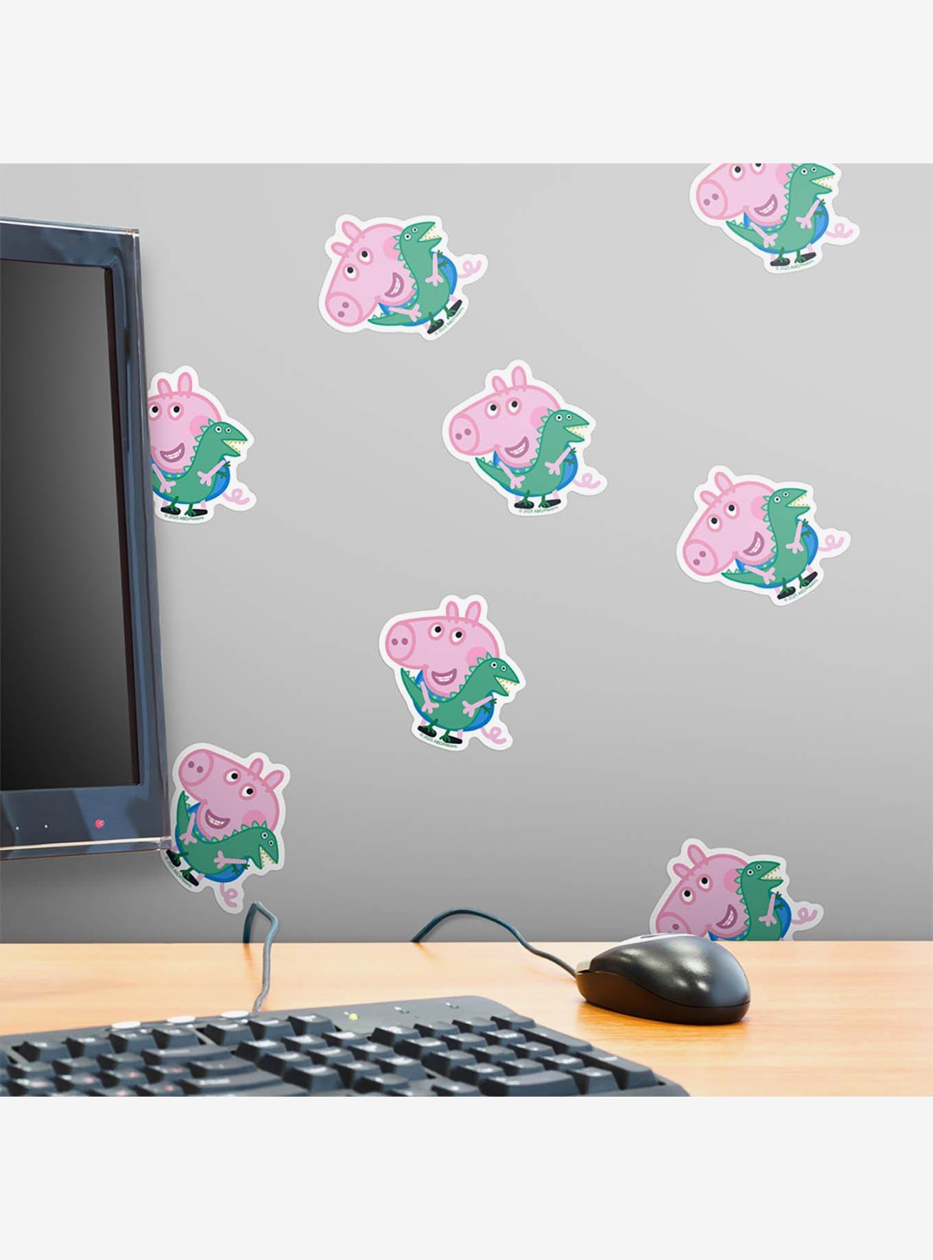 Peppa Pig George Pig Dino Toy Miscellaneous 100ct Sticker Pack, , alternate