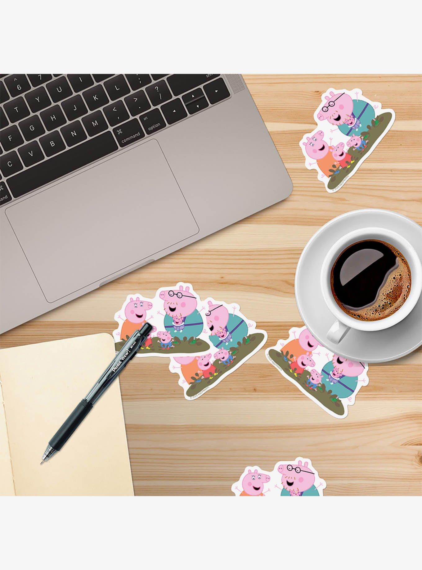 Peppa Pig Muddy Puddle Family Miscellaneous 100ct Sticker Pack, , alternate
