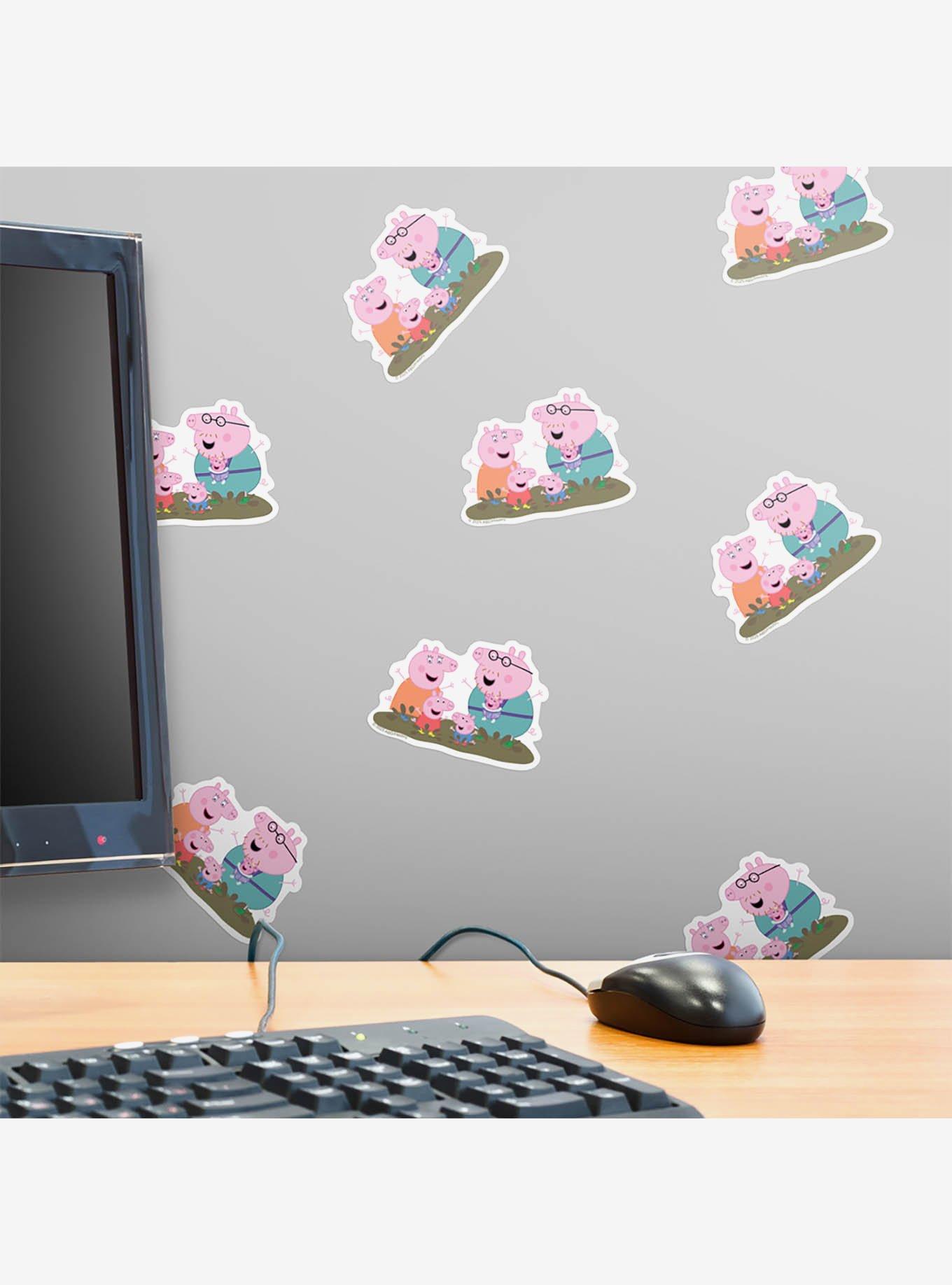 Peppa Pig Muddy Puddle Family Miscellaneous 100ct Sticker Pack, , alternate