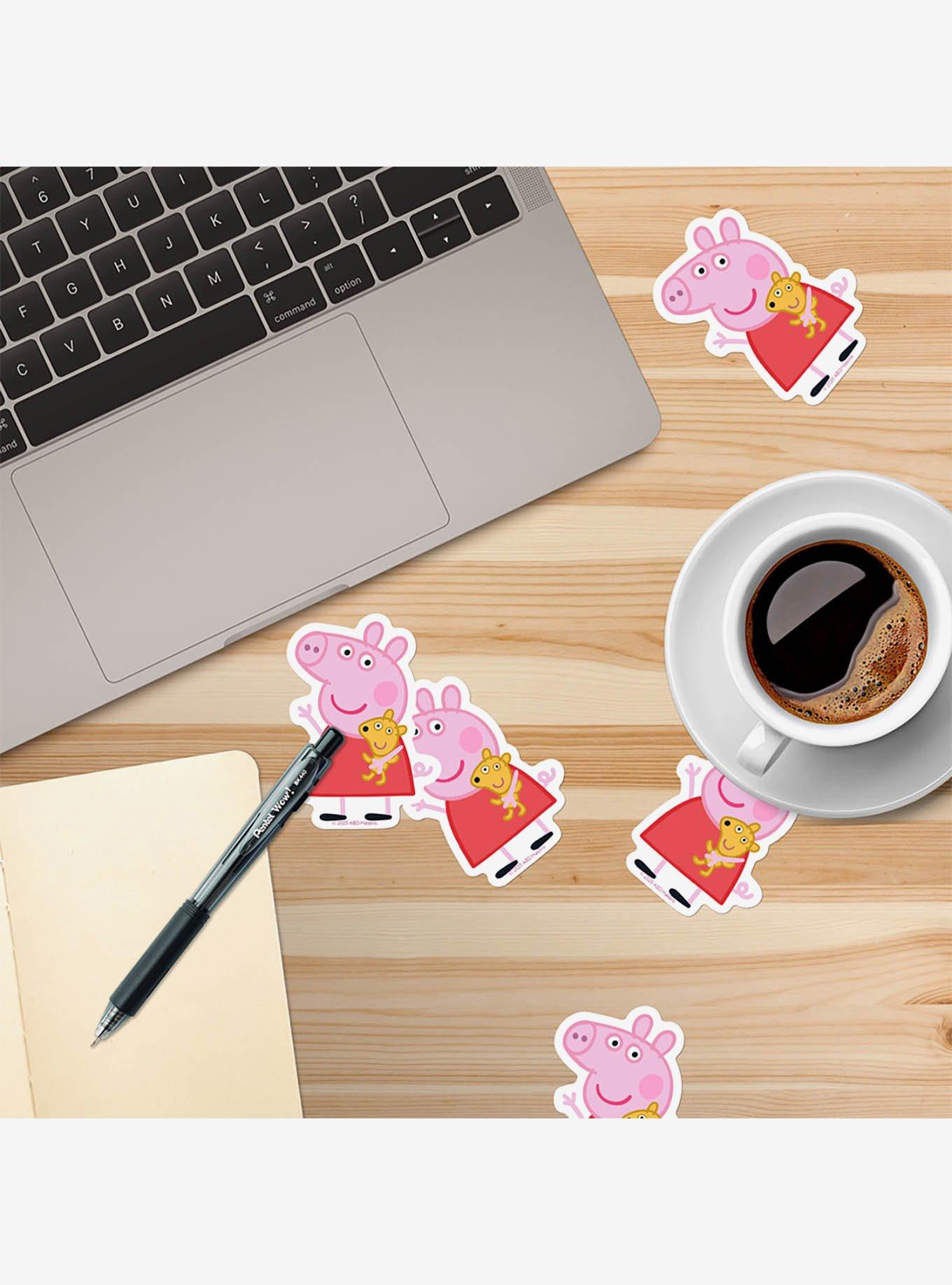 Peppa Pig Teddy Toy Miscellaneous 100ct Sticker Pack