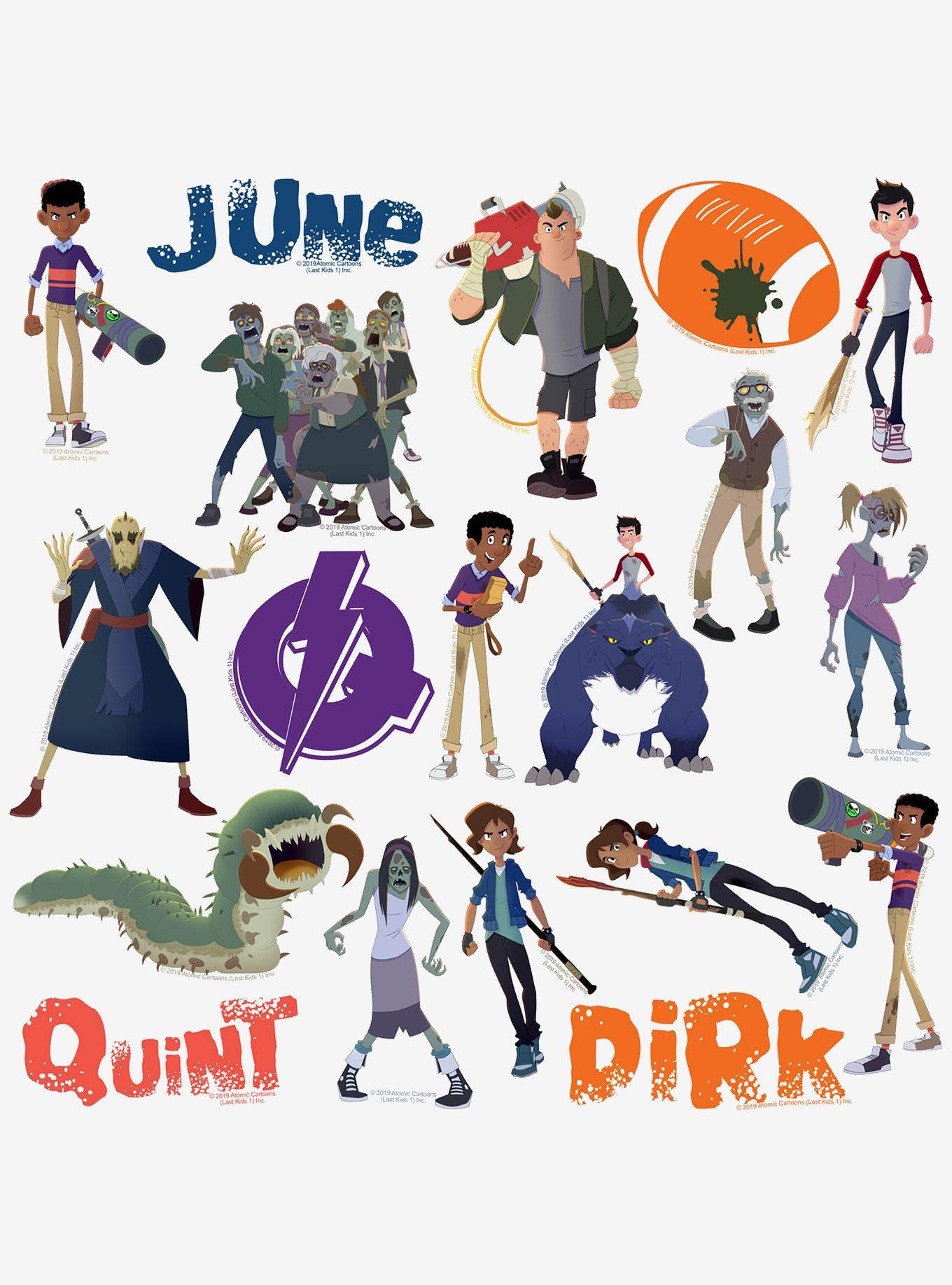 The Last Kids of Earth Miscellaneous 100ct Sticker Pack